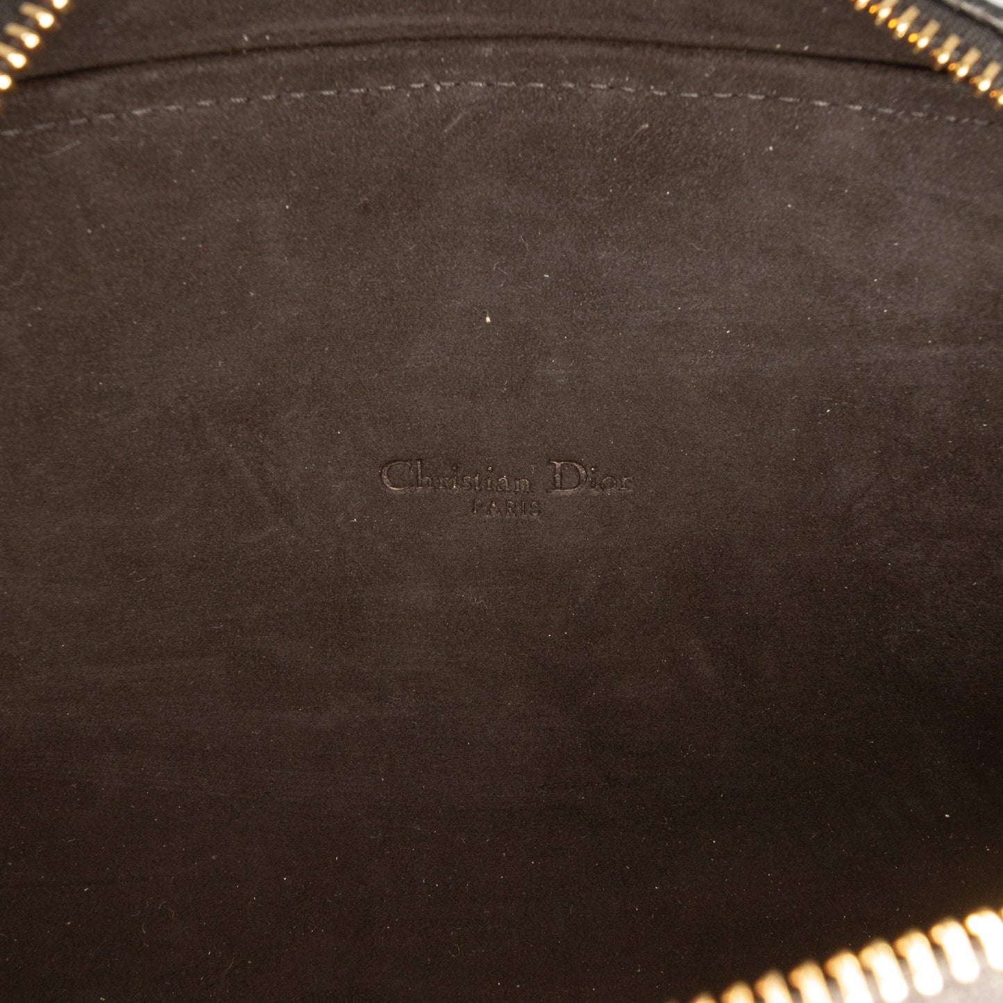 Dior Grained Calfskin Caro Double Pouch
