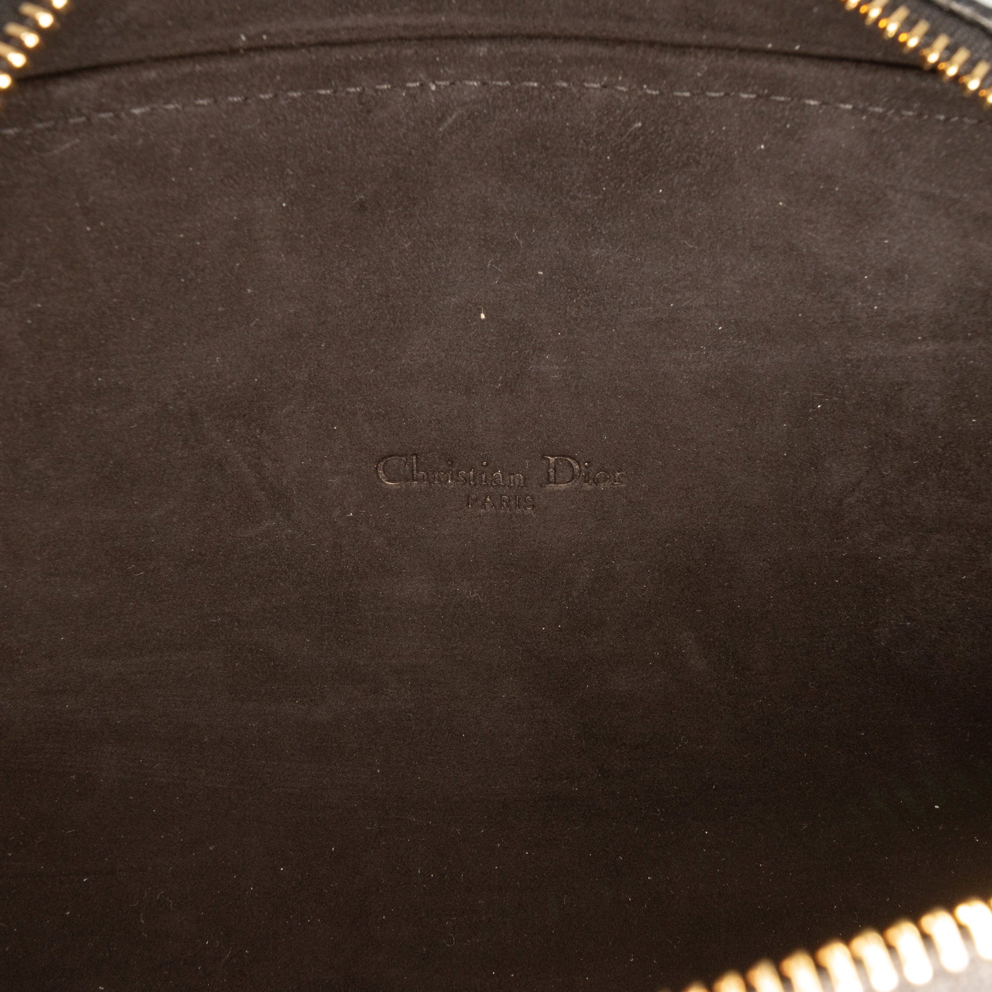 Dior Grained Calfskin Caro Double Pouch
