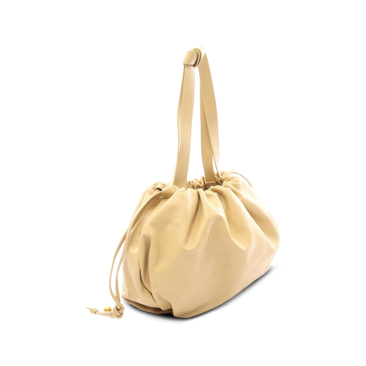 Bottega Veneta Medium Nappa The Bulb — Beige