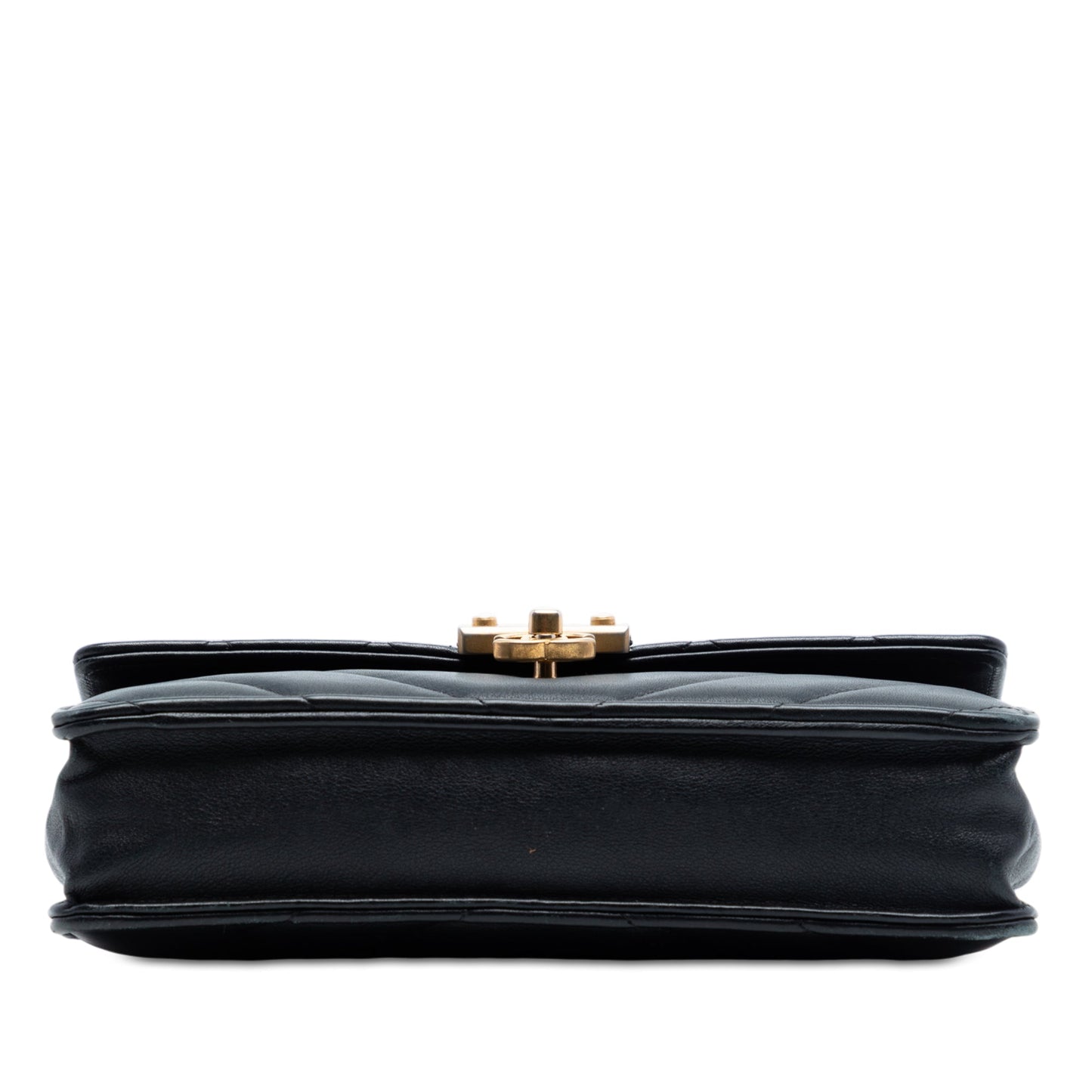 Chanel Mixed Quilt Calfskin Golden Class Wallet on Chain