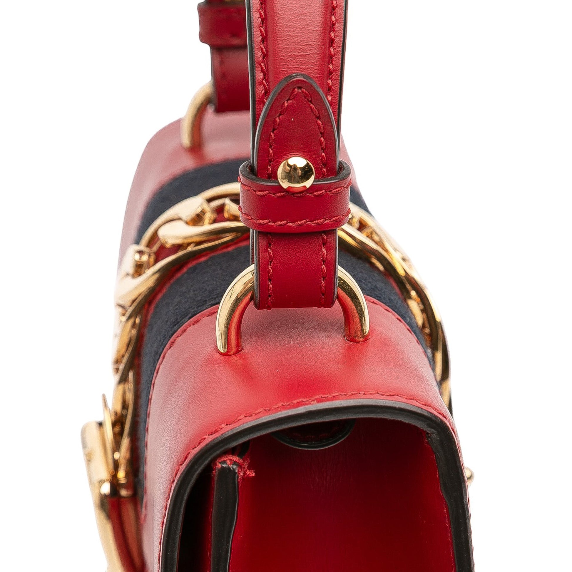 Gucci Mini Calfskin Sylvie Satchel