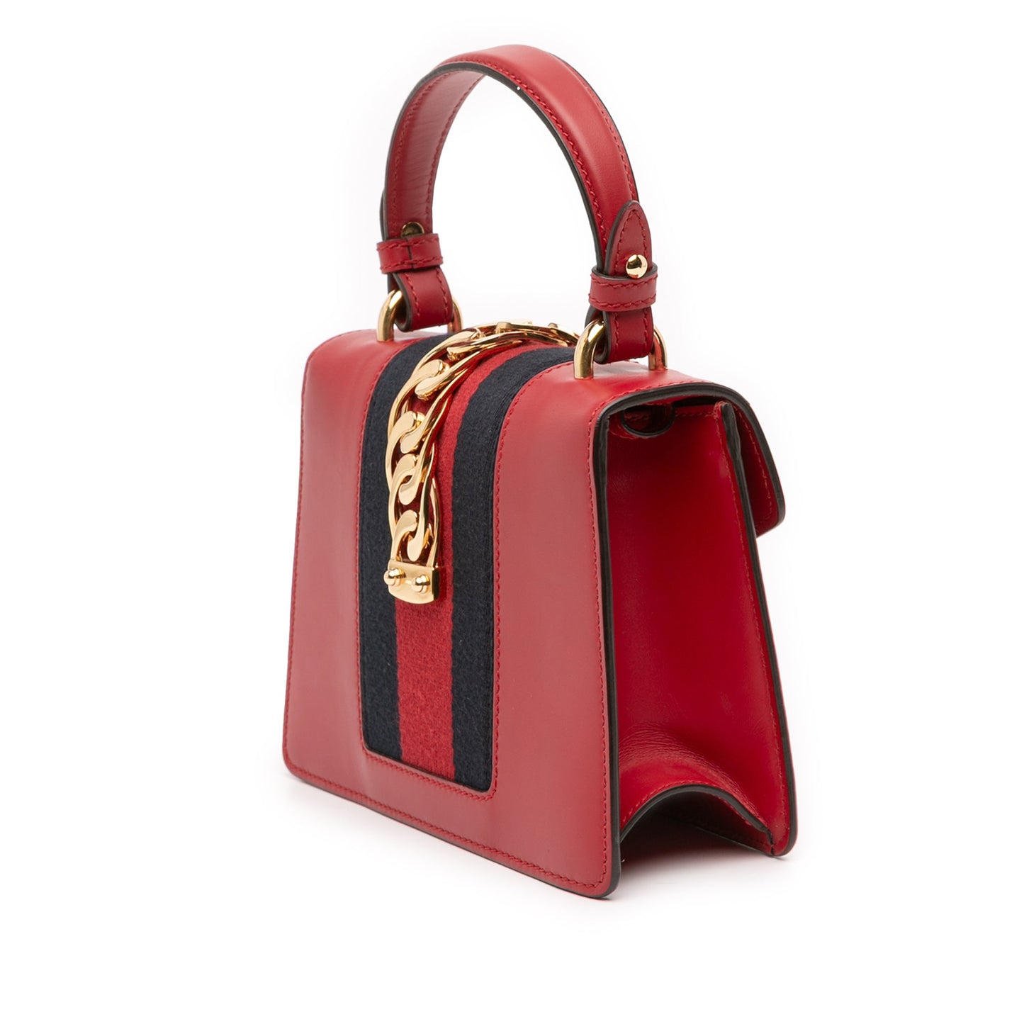 Gucci Mini Calfskin Sylvie Satchel