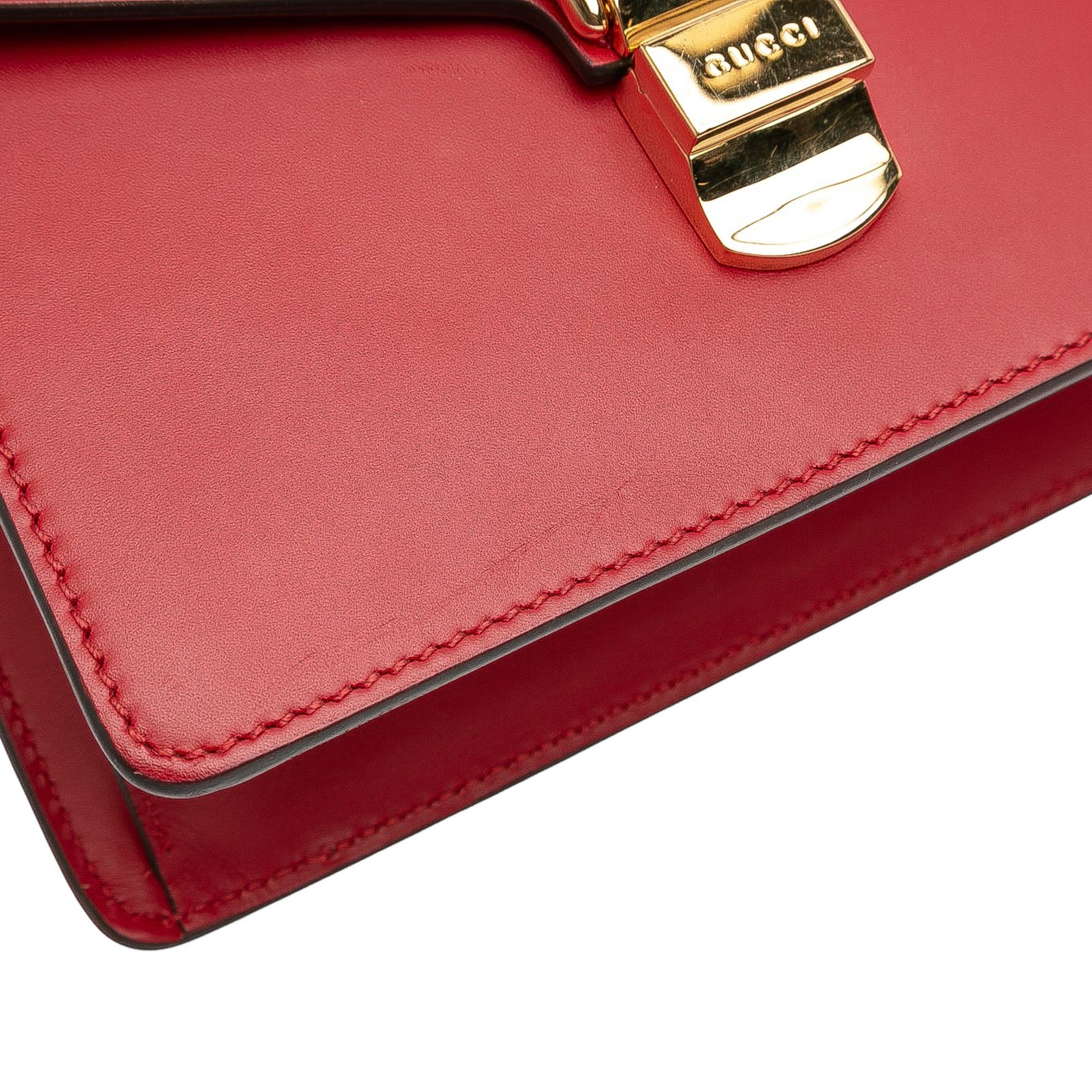Gucci Mini Calfskin Sylvie Satchel