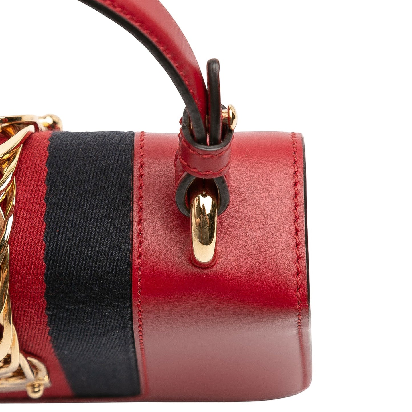 Gucci Mini Calfskin Sylvie Satchel