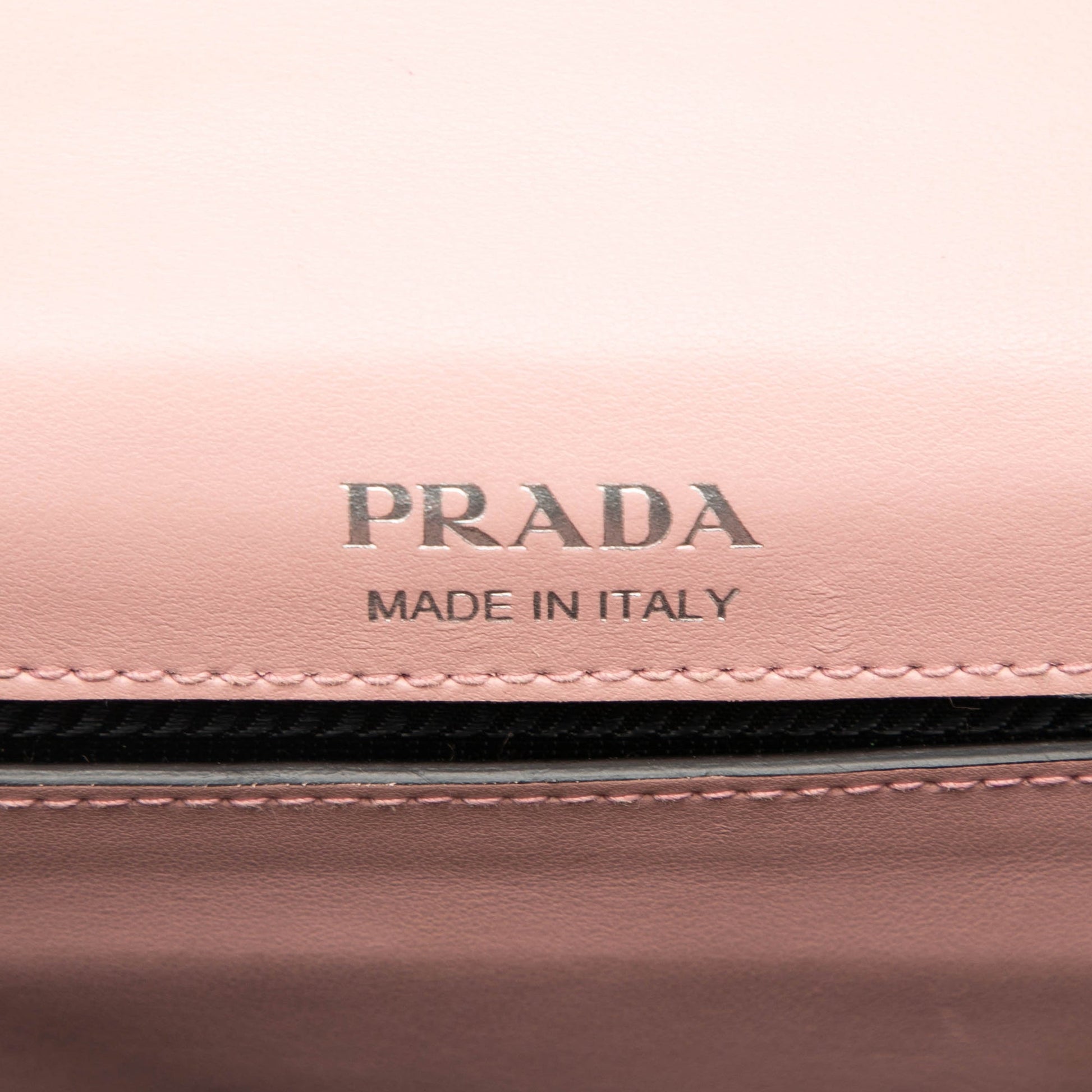 Prada City Calf Plex Ribbon Crossbody