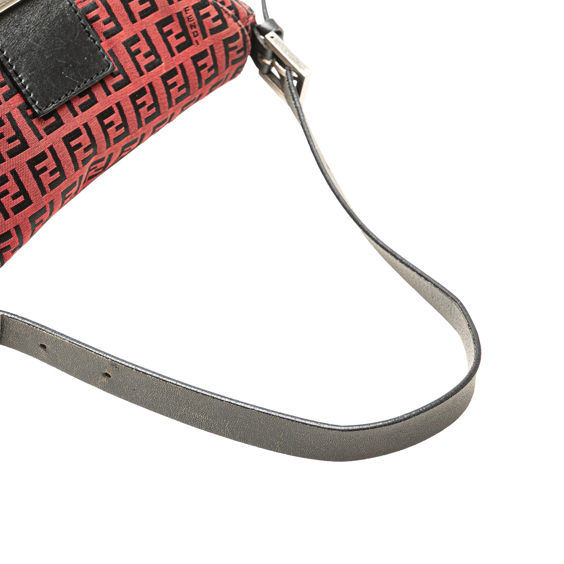 Fendi Zucca Canvas Double Flap Mamma