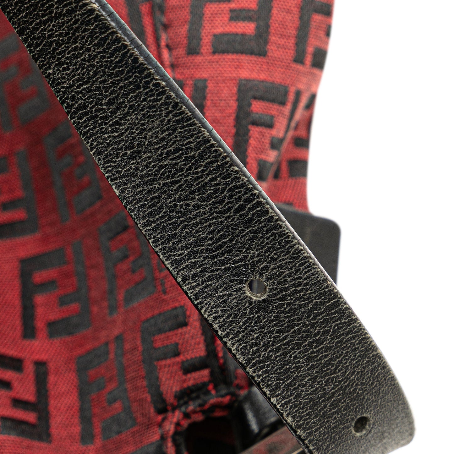 Fendi Zucca Canvas Double Flap Mamma