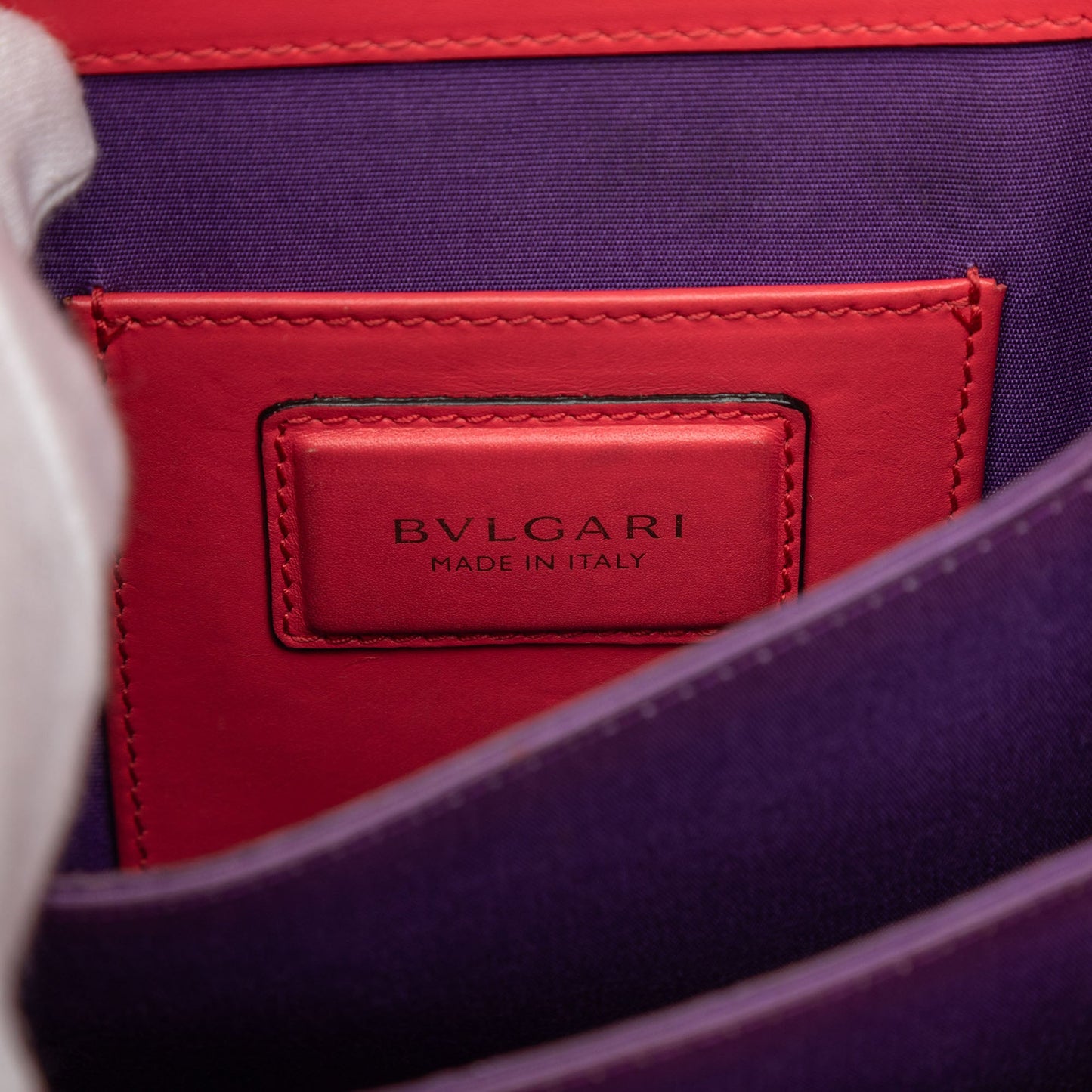 Bvlgari Small Calfskin Serpenti Forever Top Handle Bag