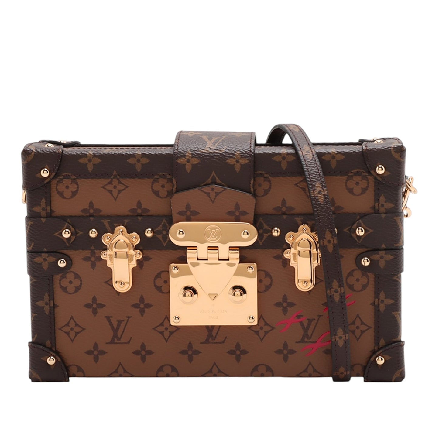 Louis Vuitton Monogram Reverse Petite Malle