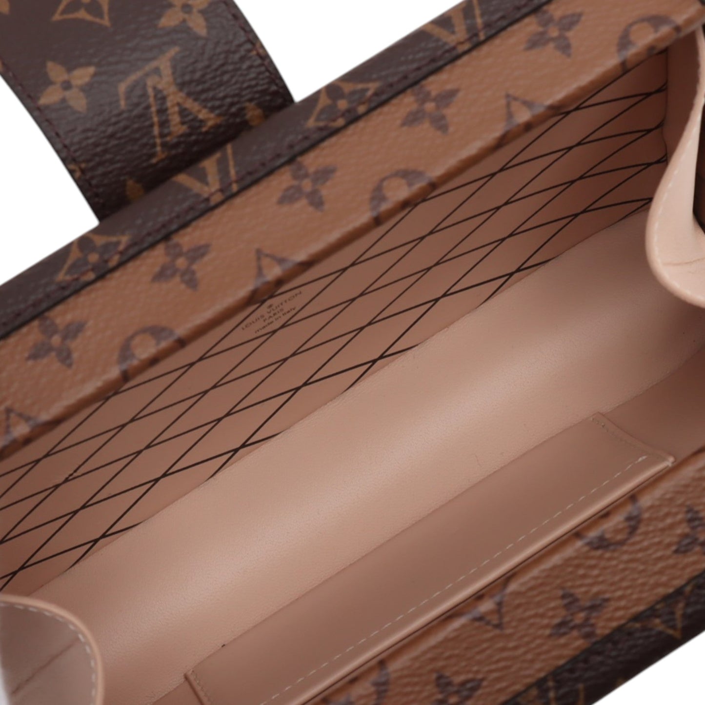 Louis Vuitton Monogram Reverse Petite Malle