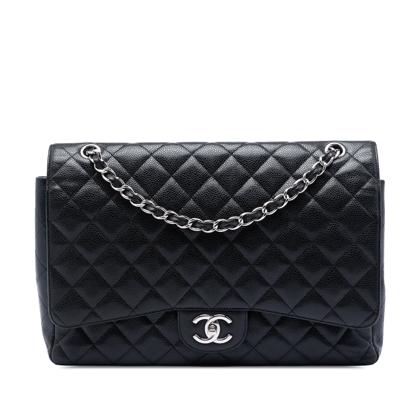 Chanel Maxi Classic Caviar Double Flap