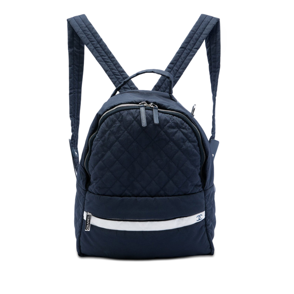 Chanel CC Quilted Nylon Sport Line Backpack
