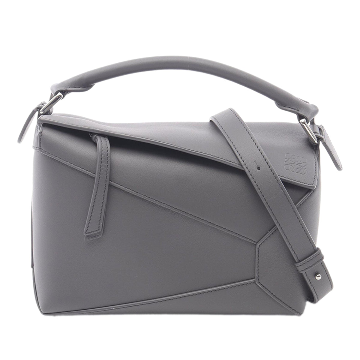 LOEWE Small Calfskin Puzzle Satchel