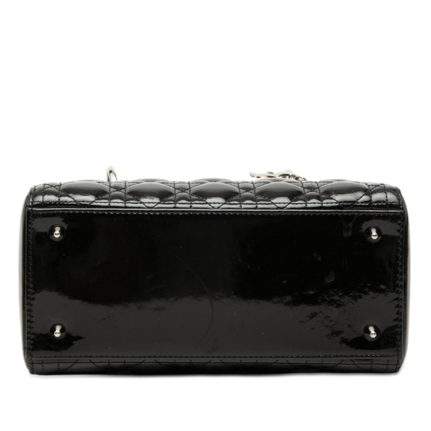 Dior Medium Patent Cannage Lady Dior