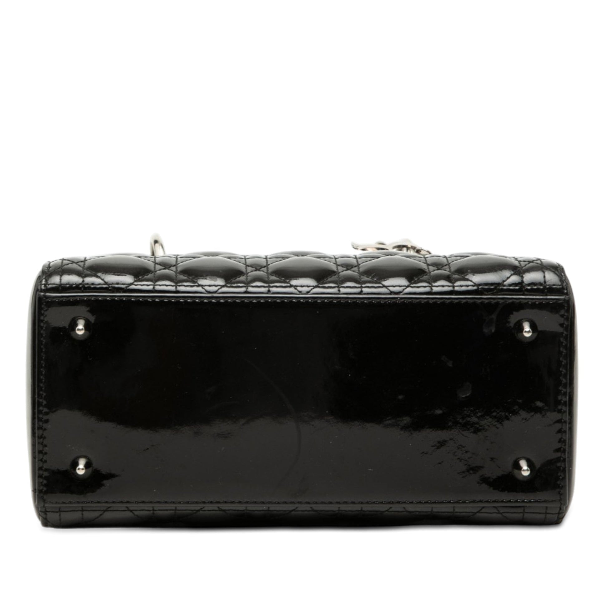 Dior Medium Patent Cannage Lady Dior