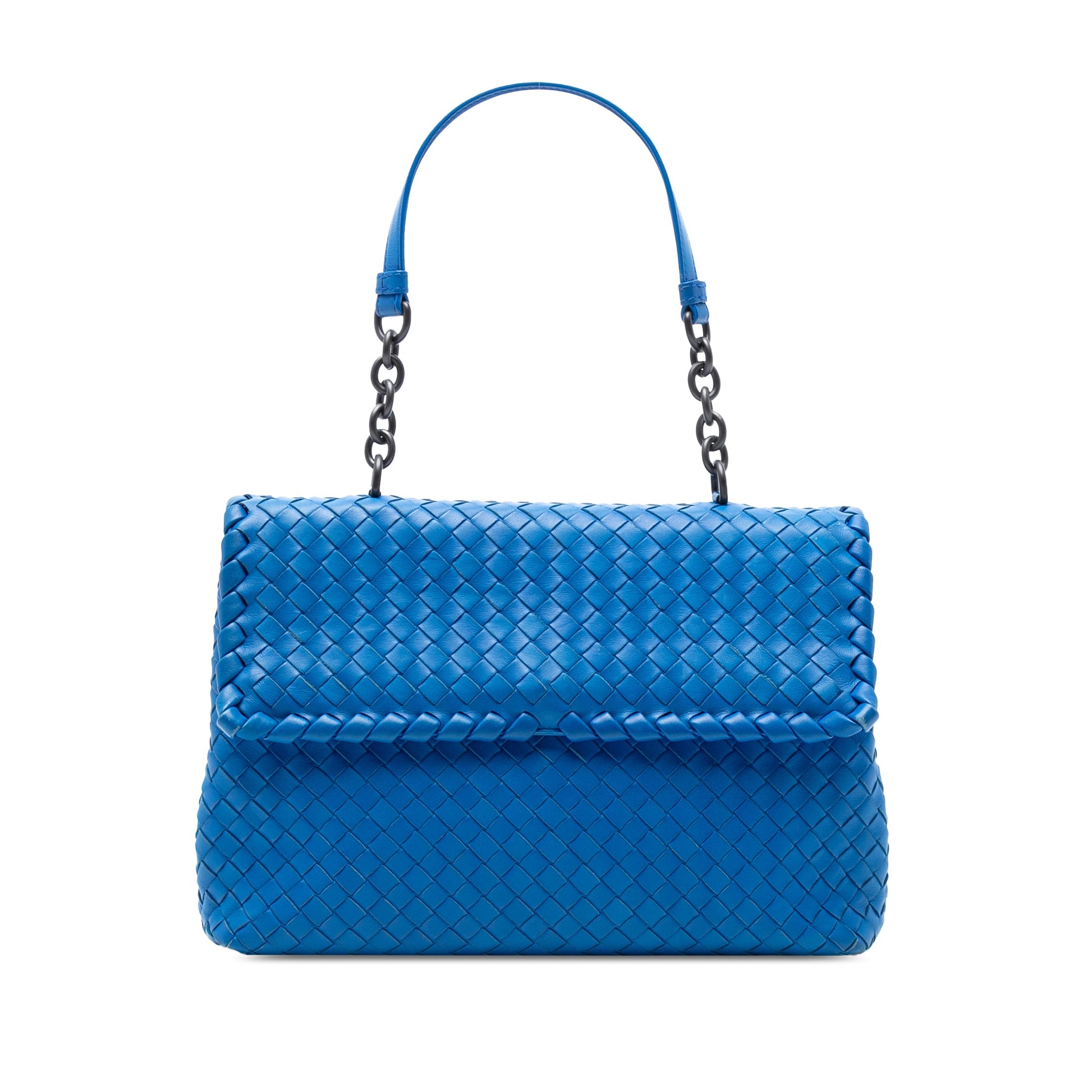 Bottega Veneta Medium Nappa Intrecciato Olimpia Shoulder Bag