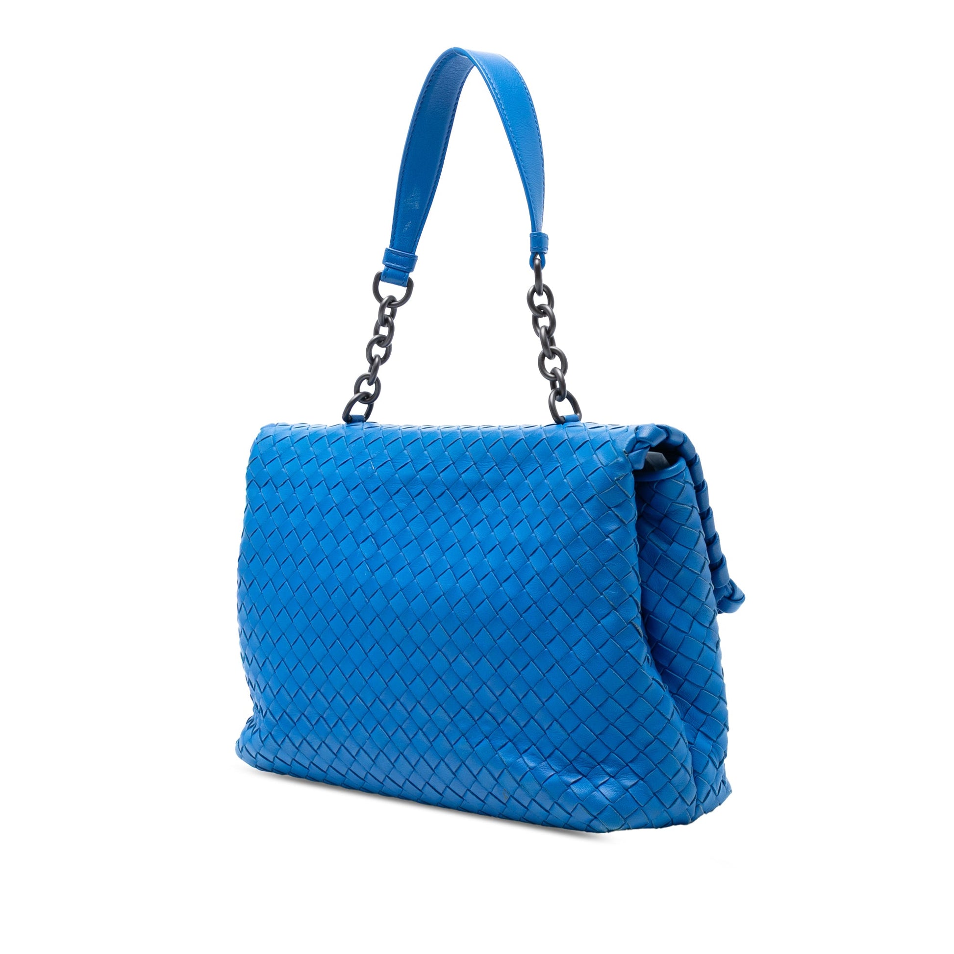 Bottega Veneta Medium Nappa Intrecciato Olimpia Shoulder Bag