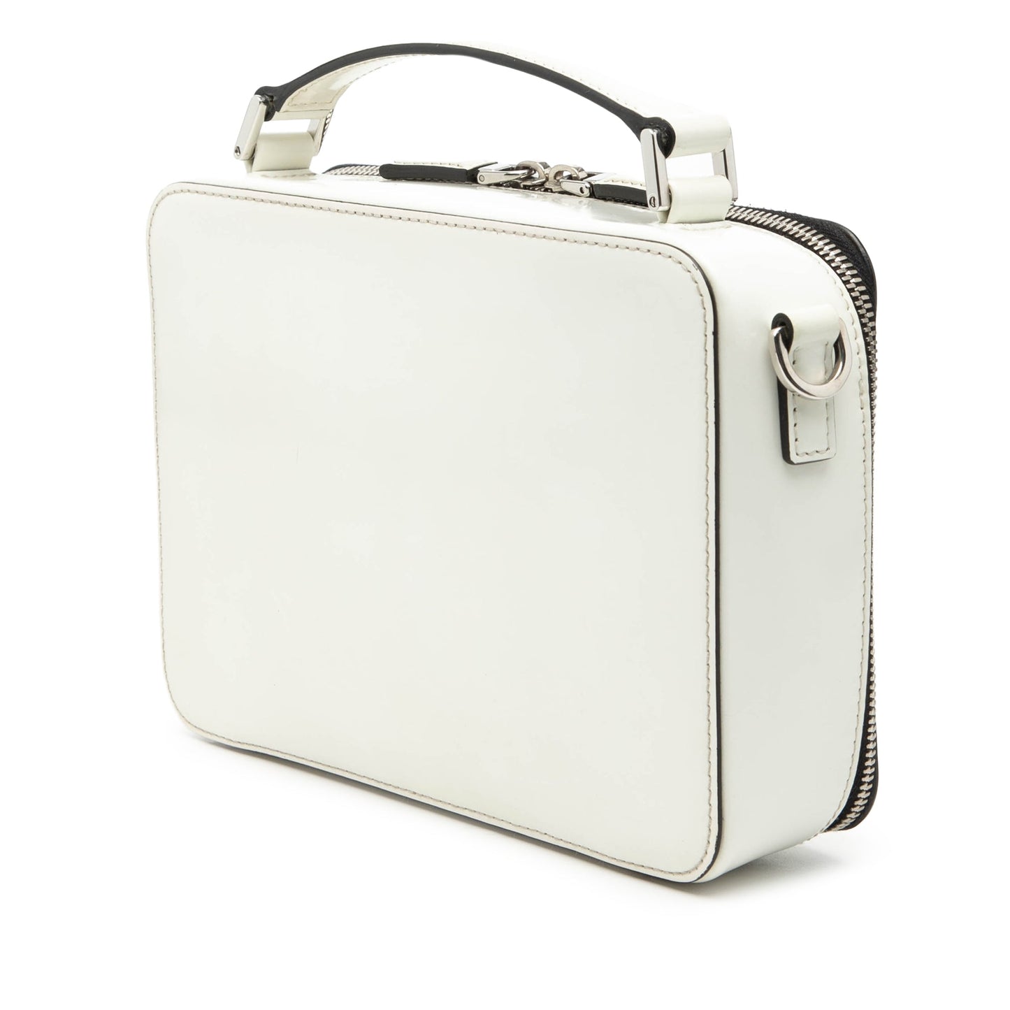 Medium Saffiano Brique Satchel