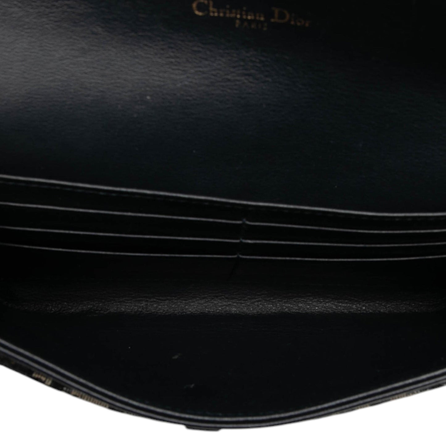 Dior Oblique Canvas Saddle Wallet On Chain