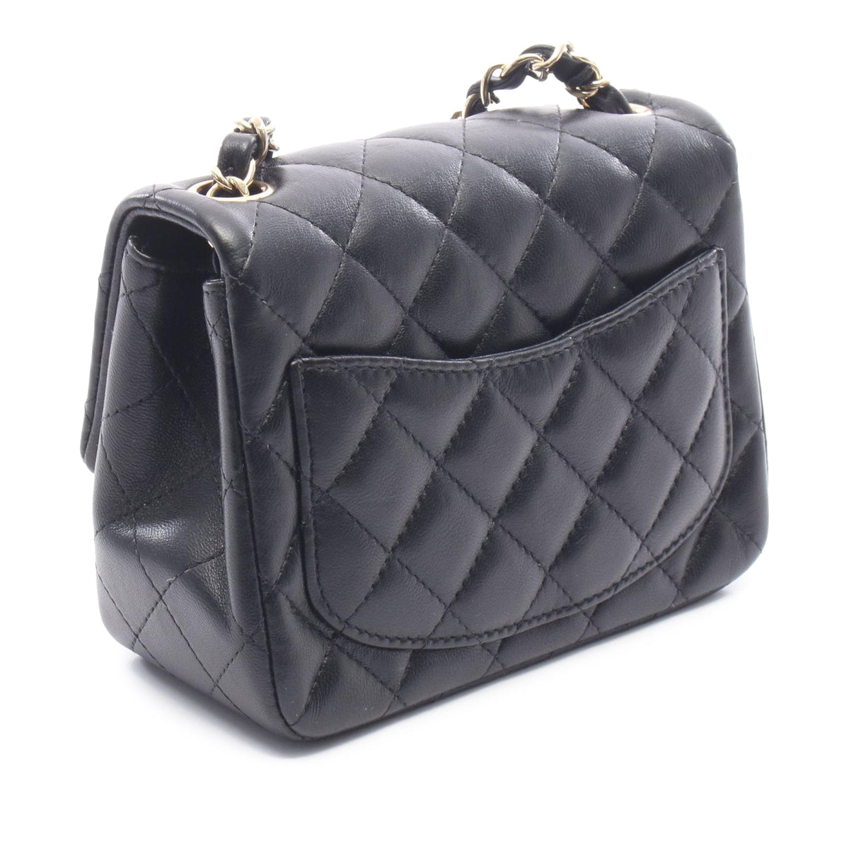 Chanel Mini Square Classic Lambskin Single Flap
