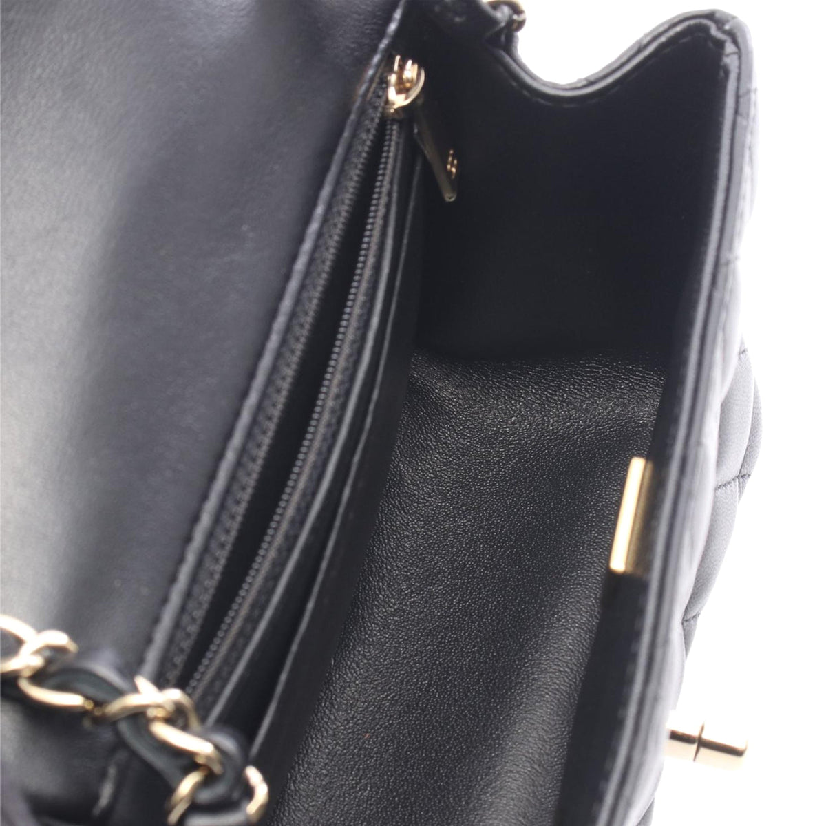 Chanel Mini Square Classic Lambskin Single Flap