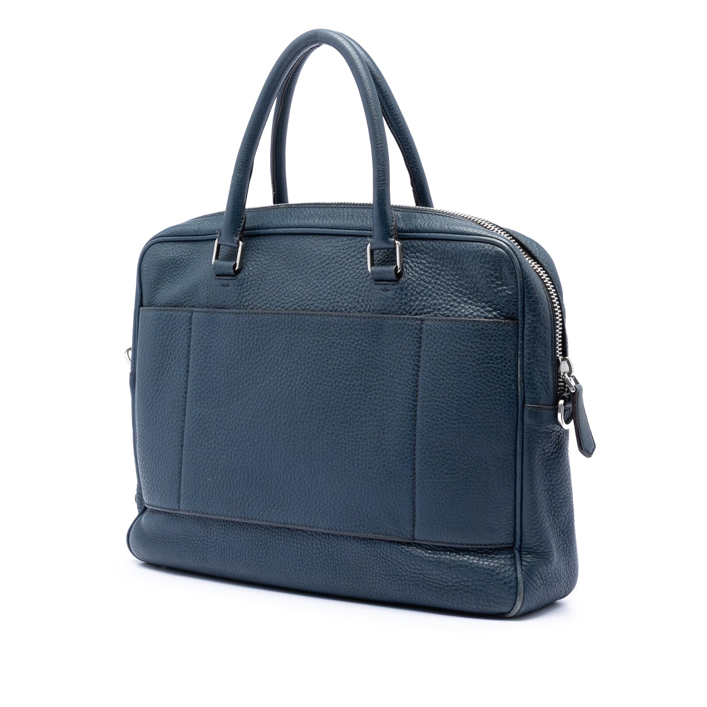 Prada Bicolor Vitello Daino Briefcase