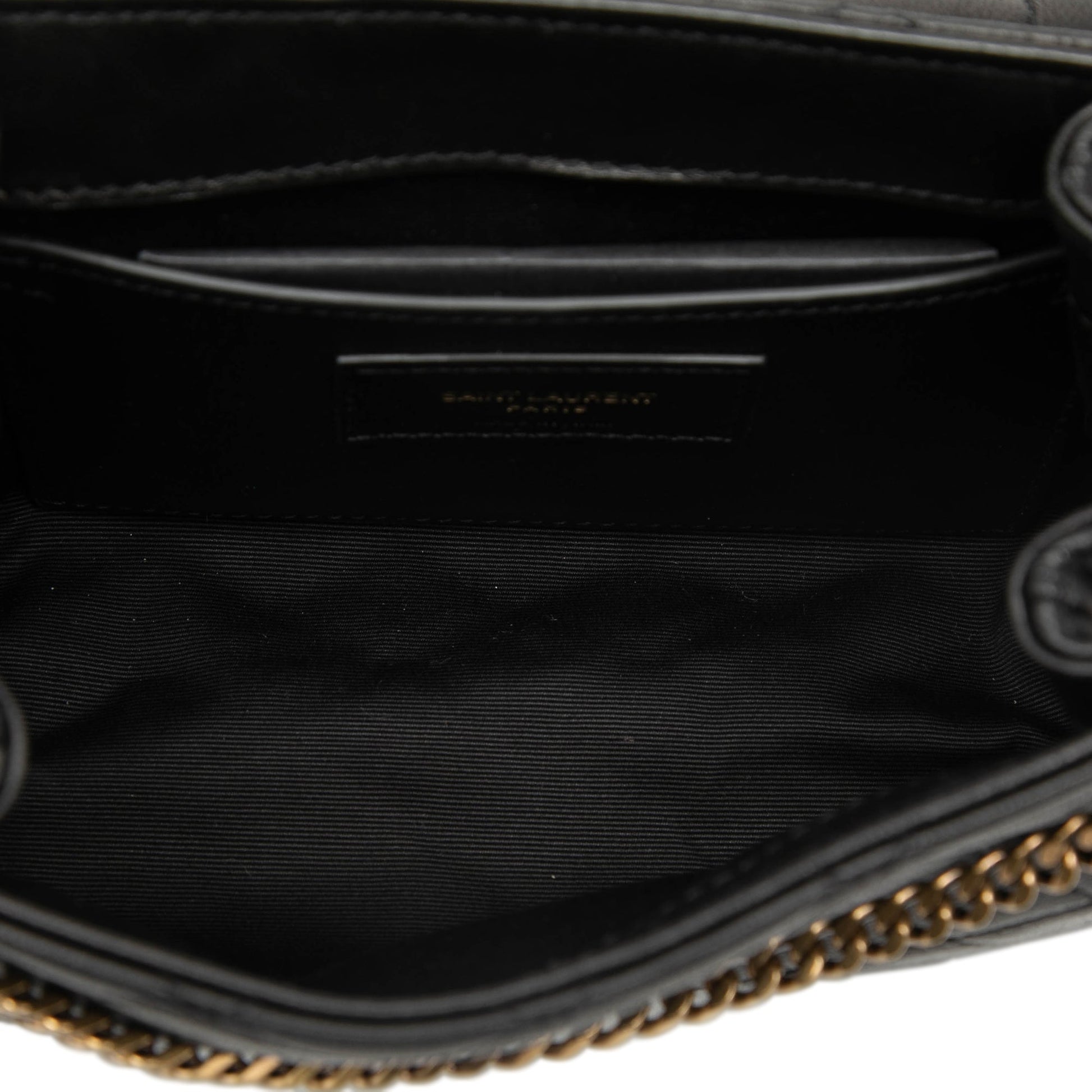 Mini Quilted Lambskin Monogram Nolita Bag
