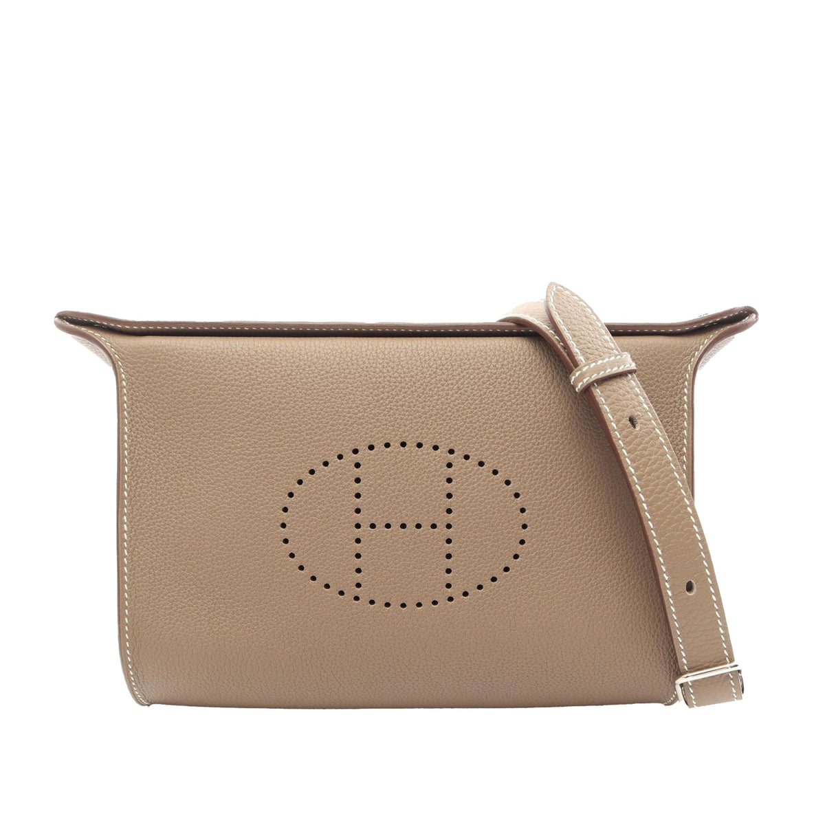 Hermès Togo Videpoches — Brown