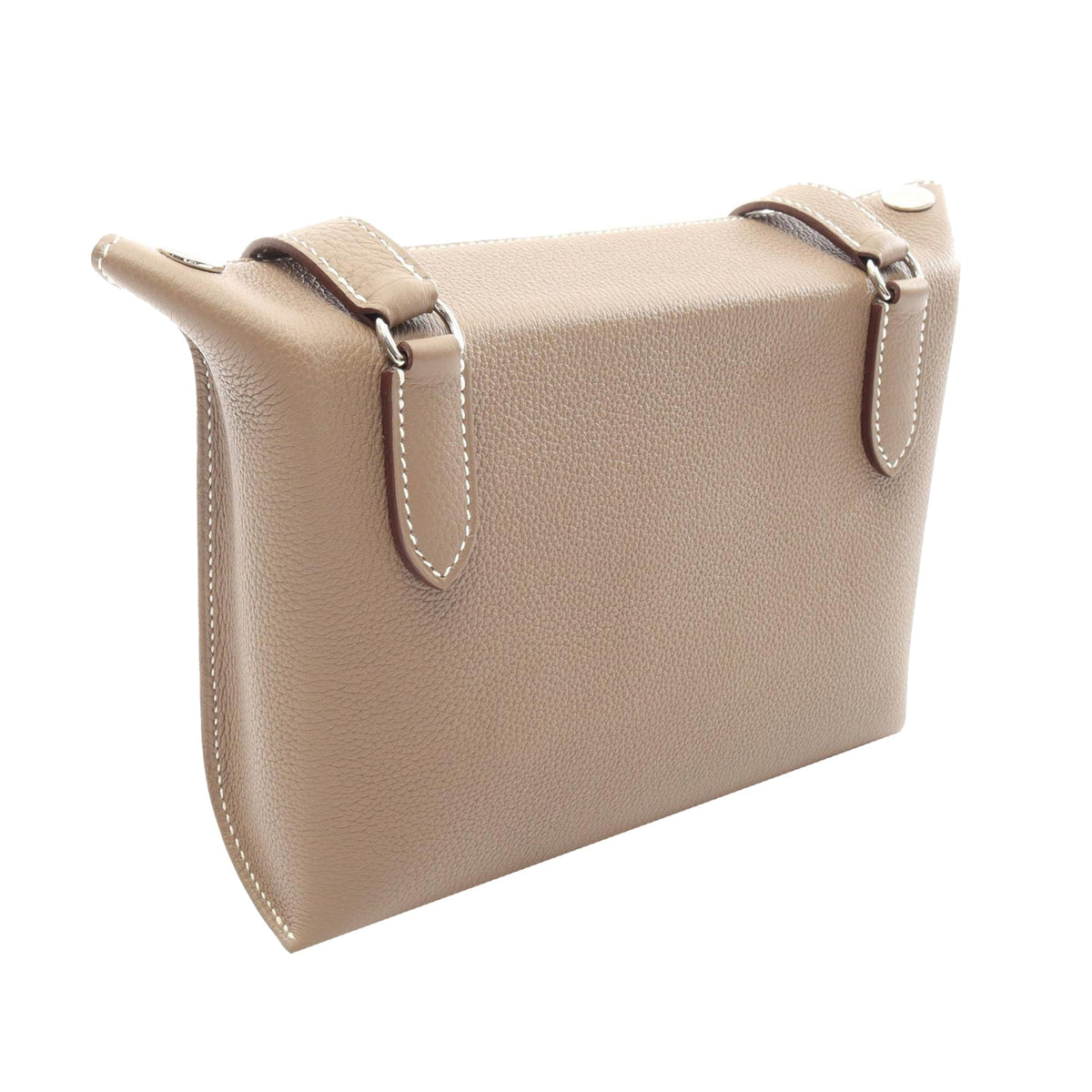 Hermès Togo Videpoches — Brown