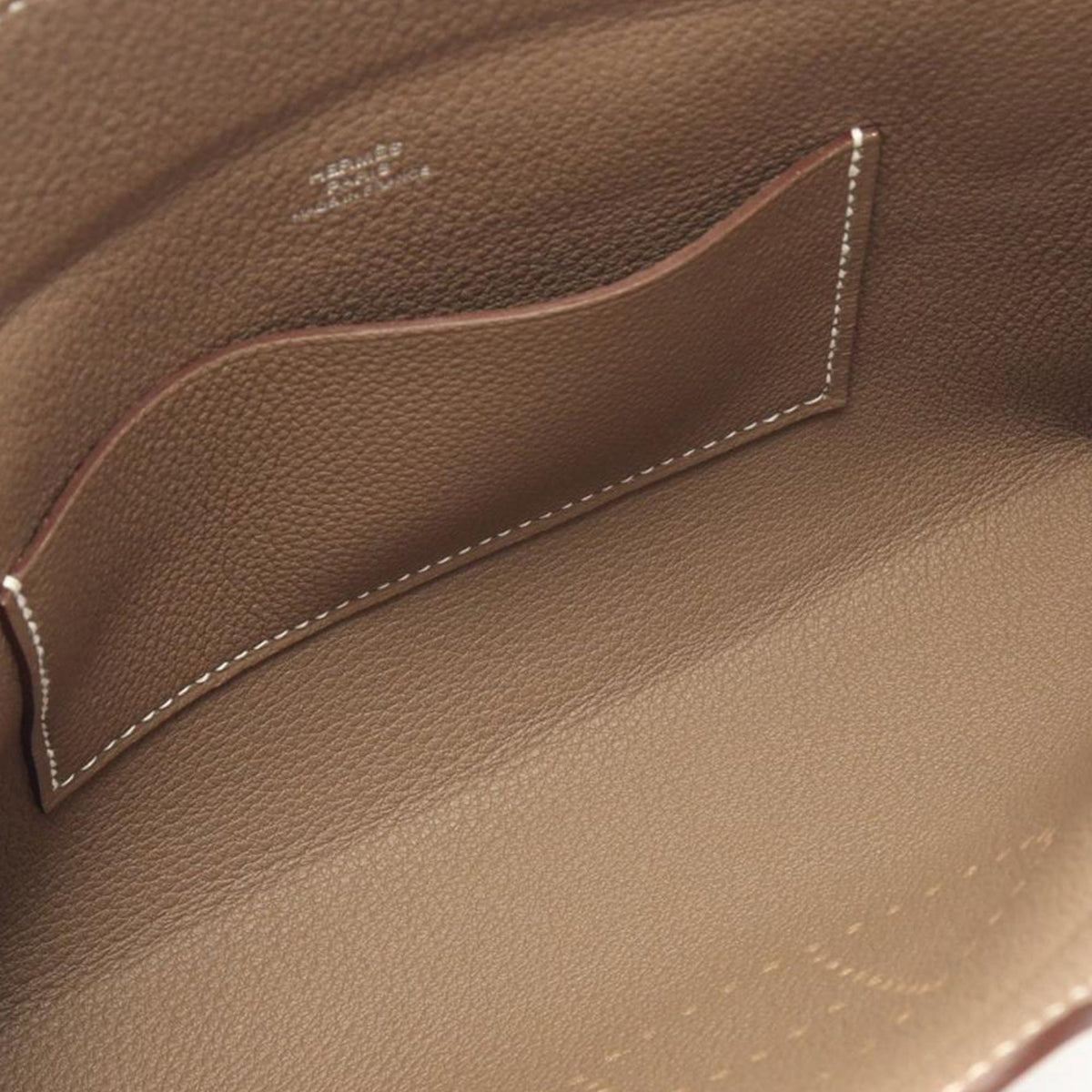 Hermès Togo Videpoches — Brown