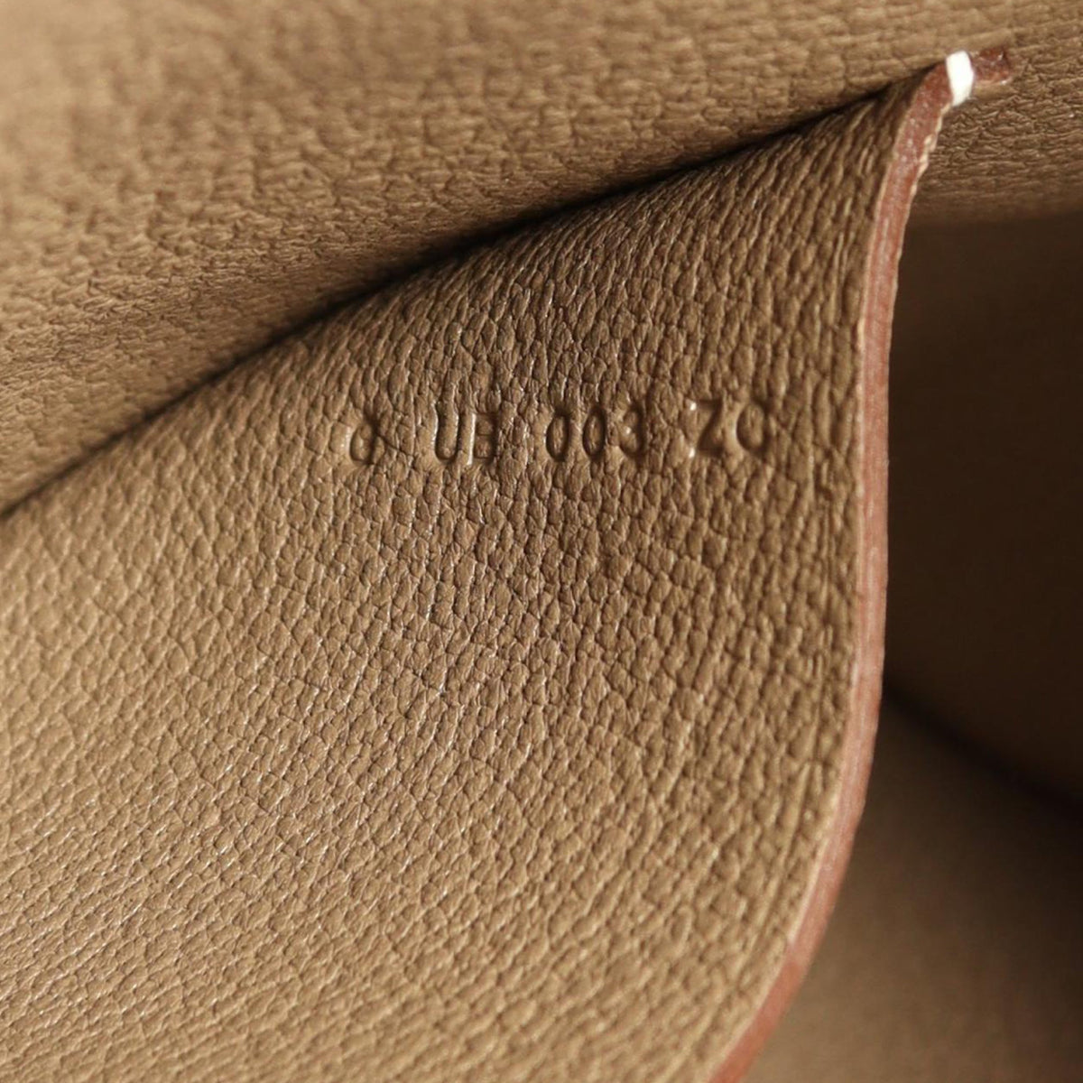 Hermès Togo Videpoches — Brown