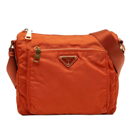 Prada Tessuto Zip Top Crossbody