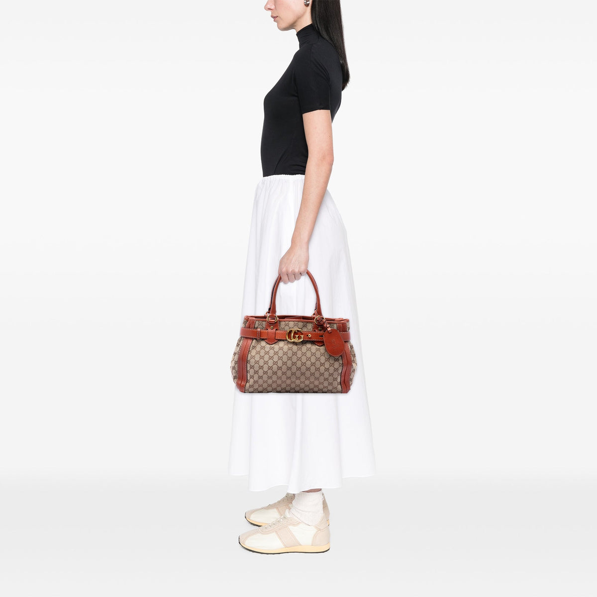 Gucci GG Canvas Running Tote