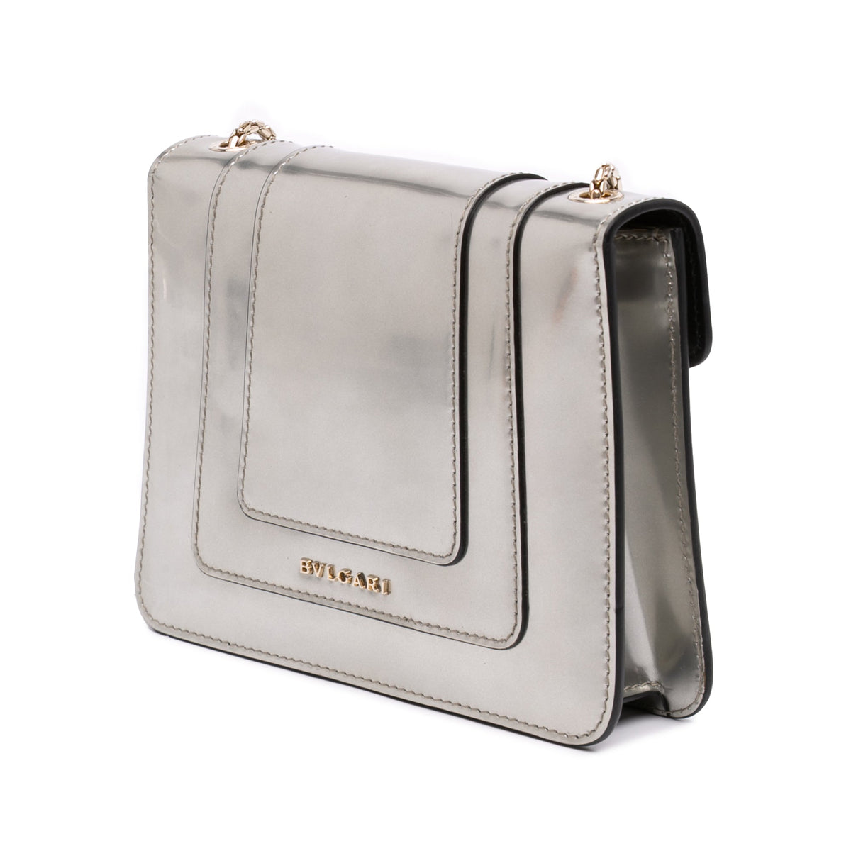 Bvlgari Small Patent Serpenti Forever Crossbody