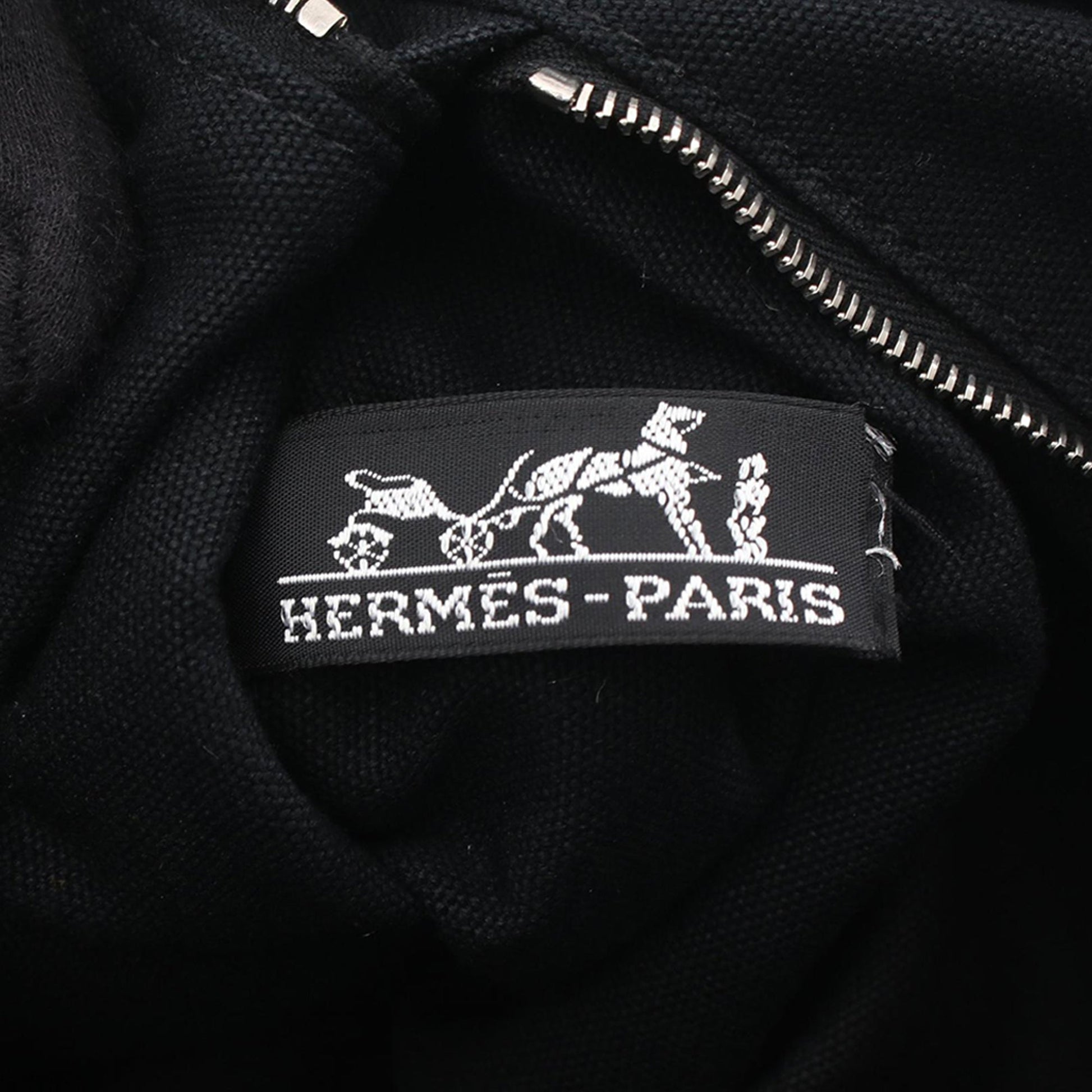 Hermès Canvas Sac Troca Horizontal MM