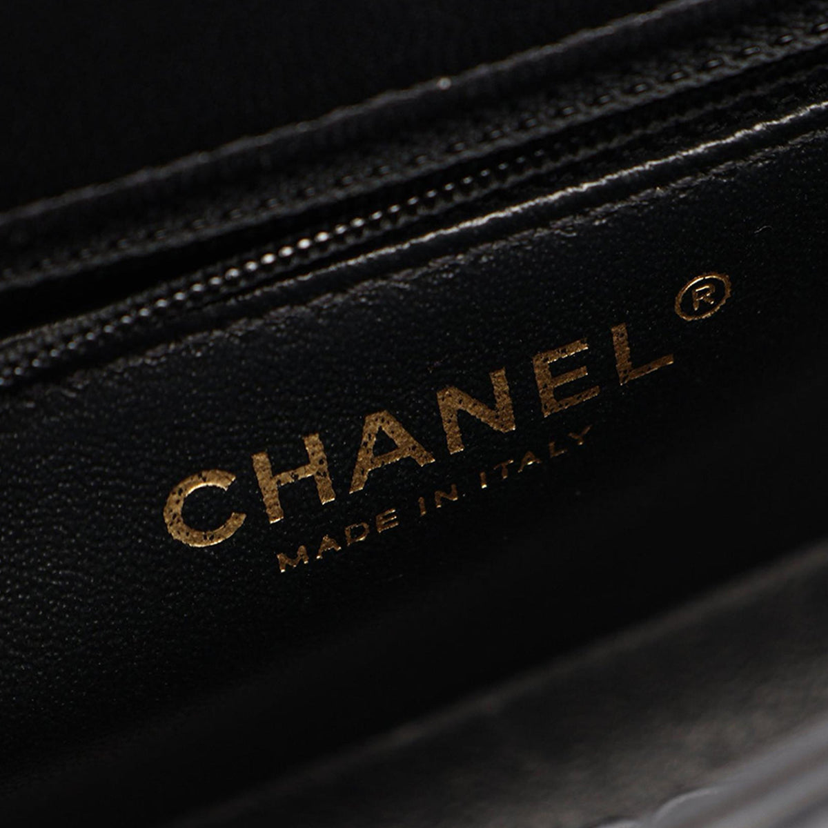 Chanel Small Reversed Chevron Lambskin Flap