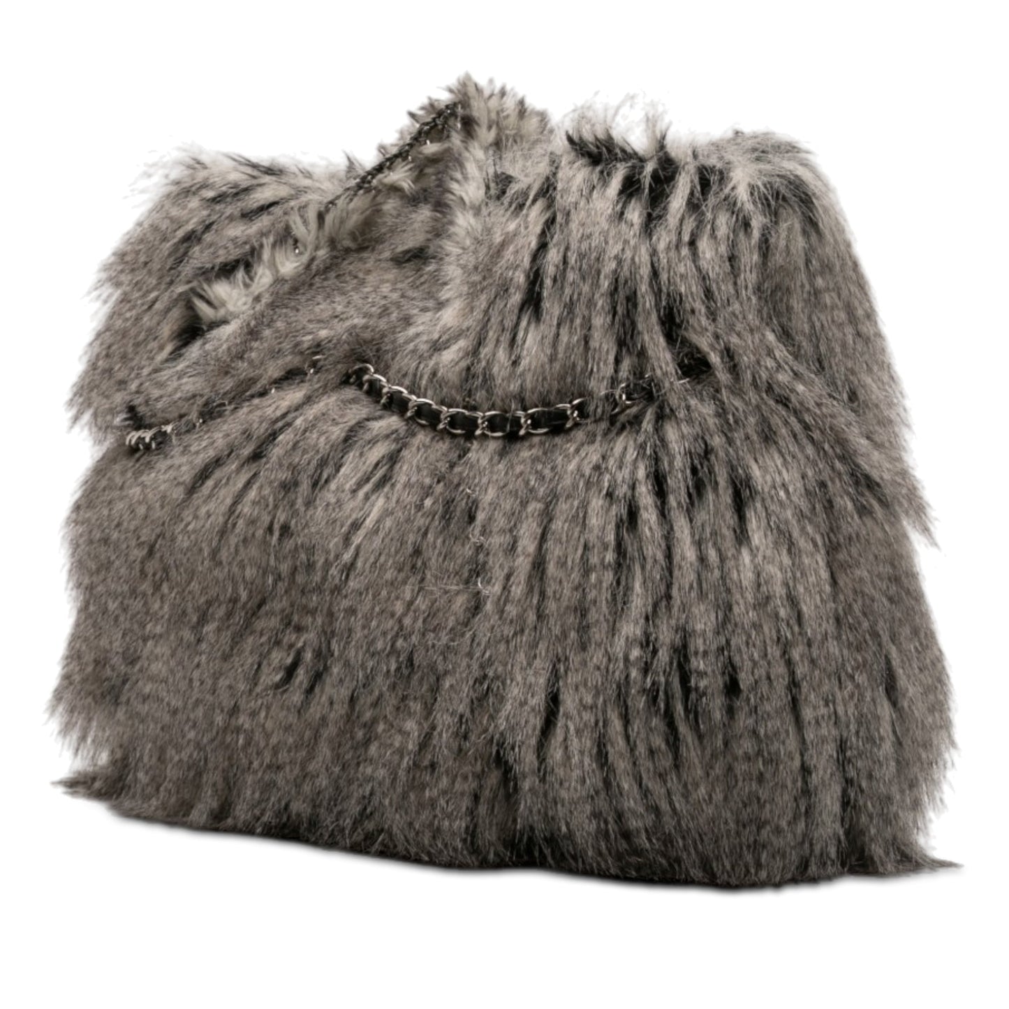 Chanel Faux Fur Arctic Fantasy Tote