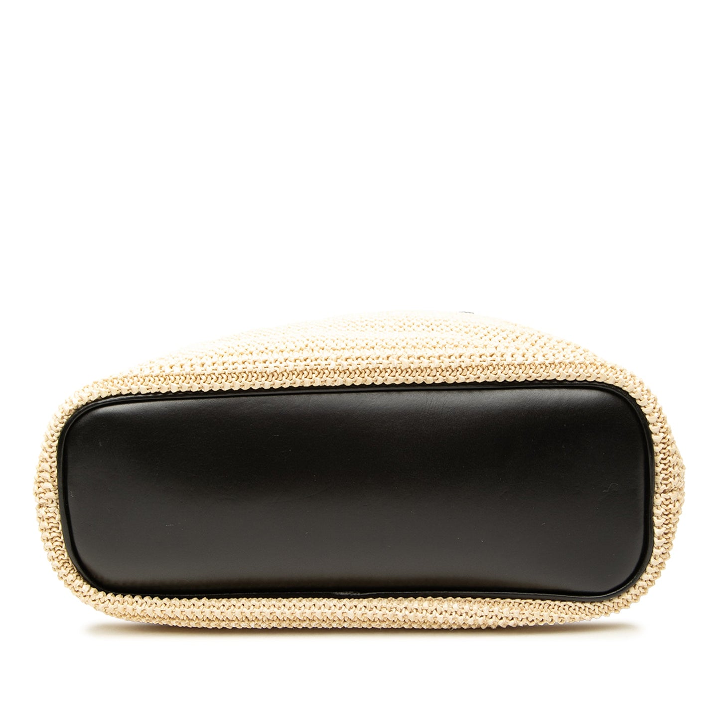 Saint Laurent Boucle Raffia Shopper Tote