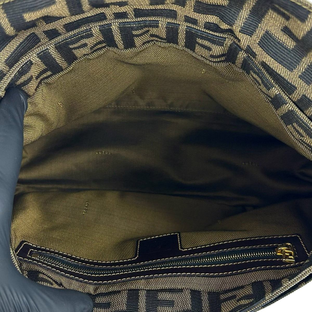 Fendi Zucca Canvas Handbag