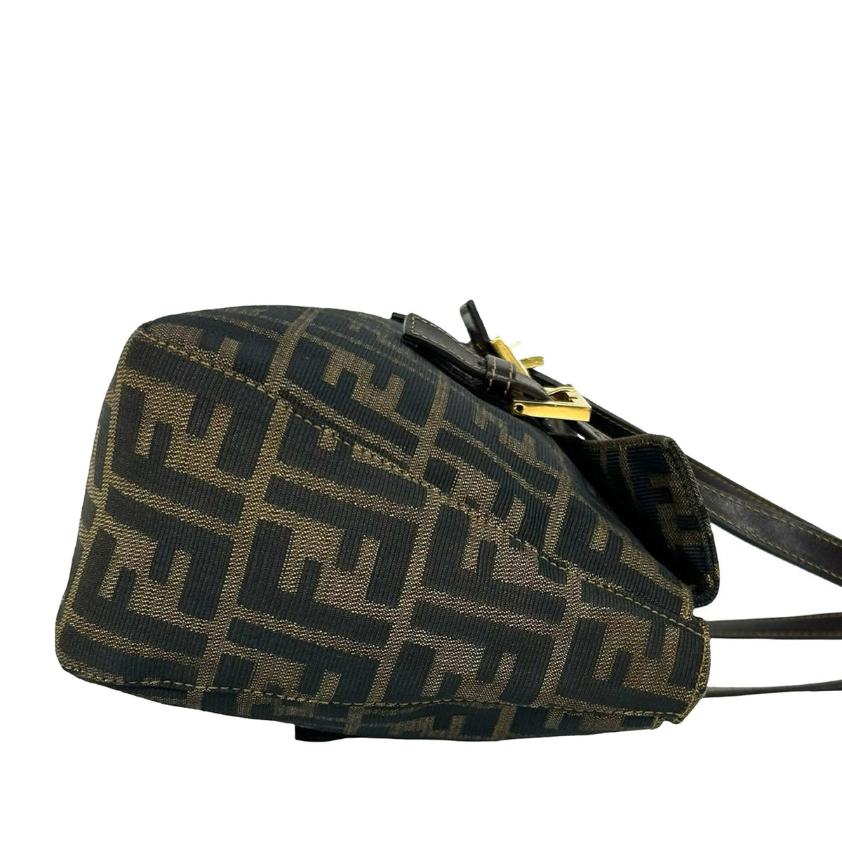 Fendi Zucca Canvas Handbag