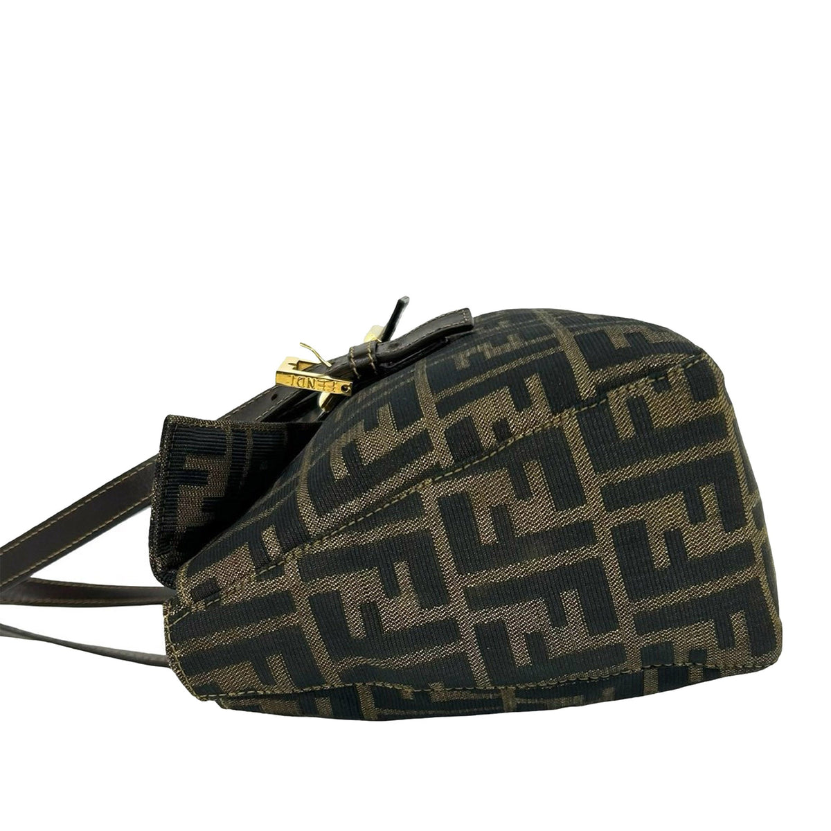 Fendi Zucca Canvas Handbag