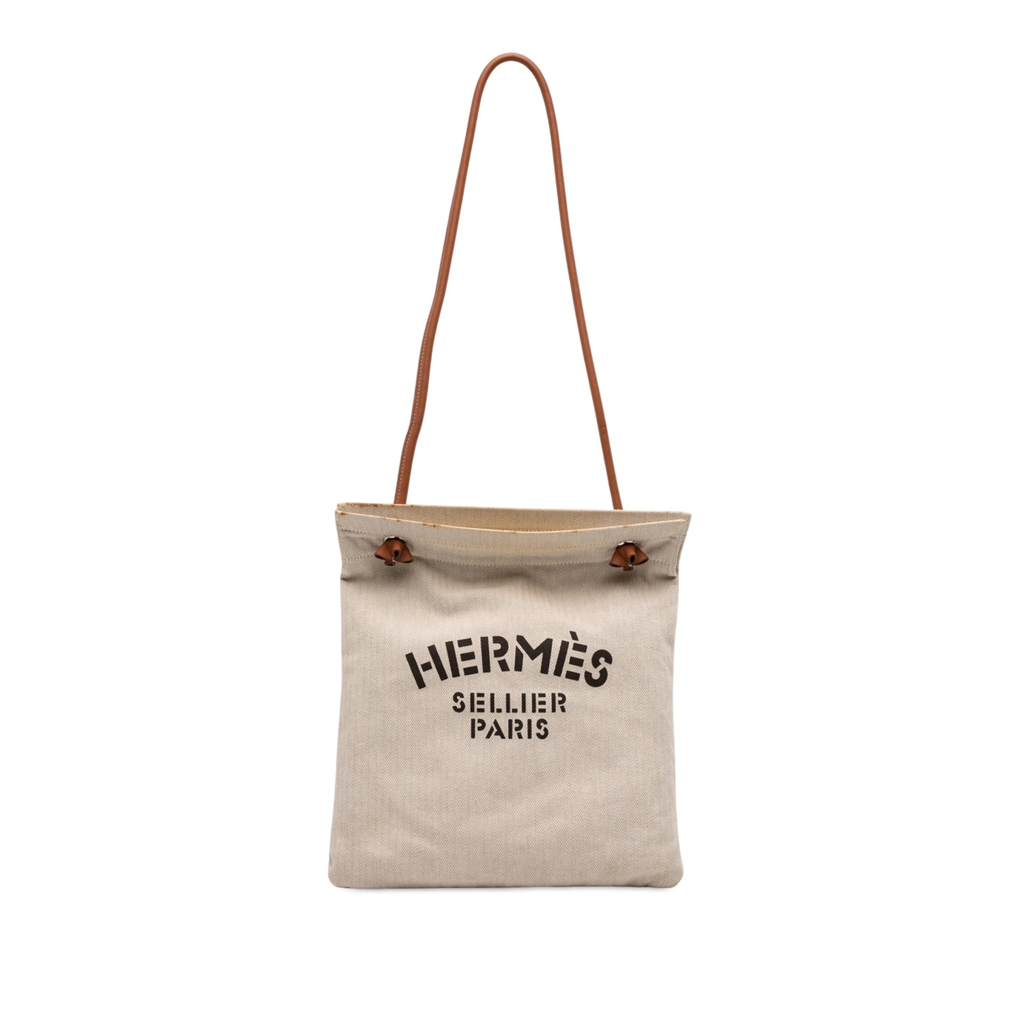 Hermès Toile Aline Grooming Bag MM