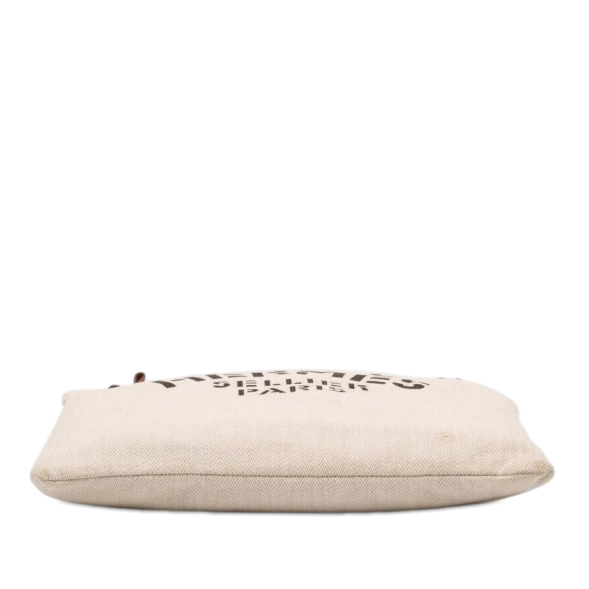 Hermès Toile Aline Grooming Bag MM