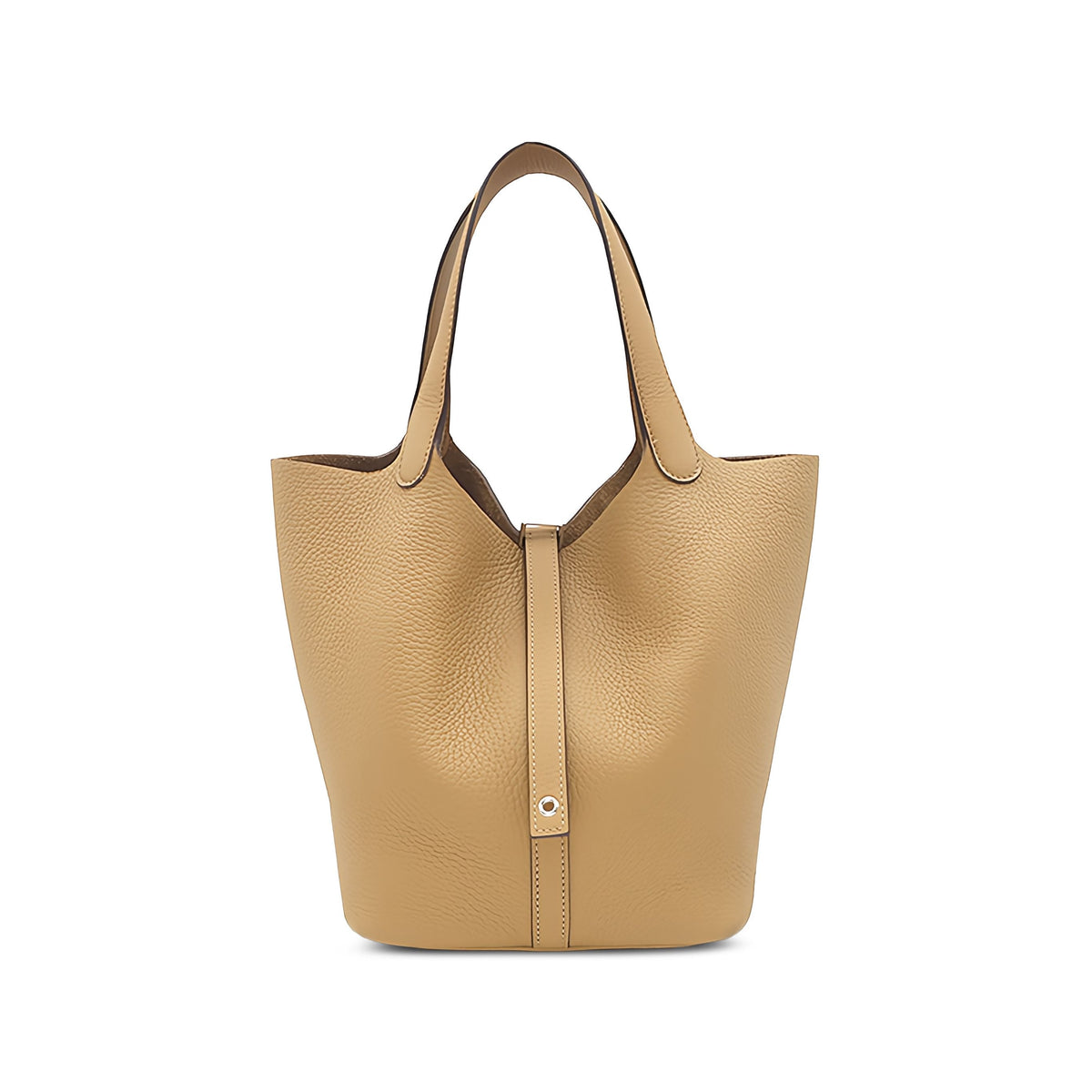 Hermès Clemence Picotin 22 — Beige