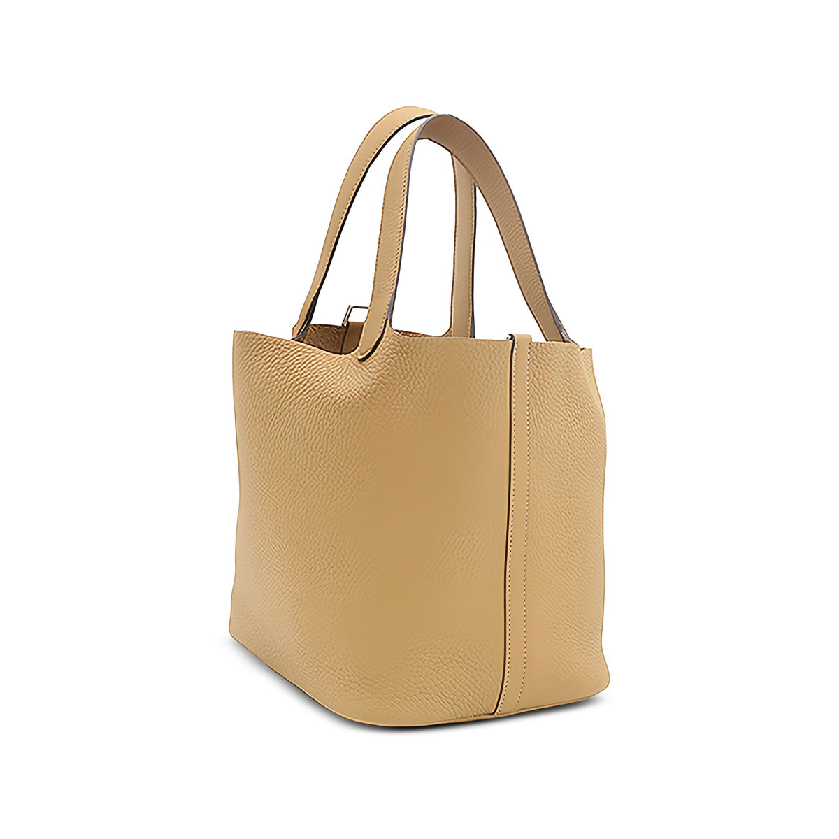 Hermès Clemence Picotin 22 — Beige