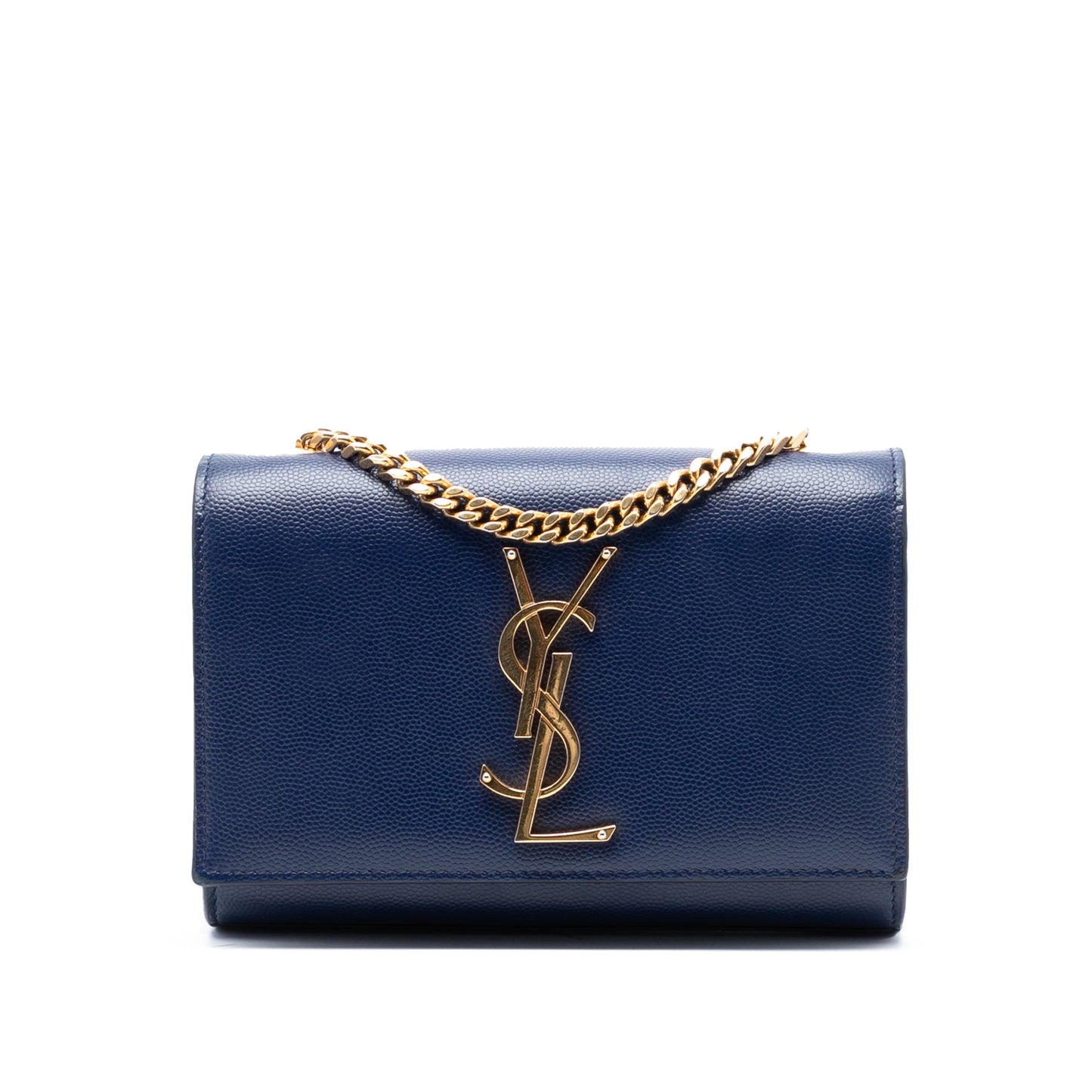 Saint Laurent Small Grain de Poudre Monogram Kate Crossbody