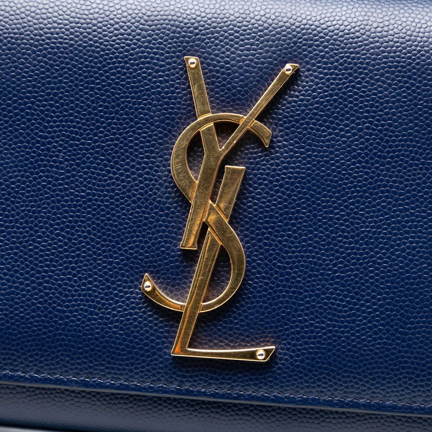 Saint Laurent Small Grain de Poudre Monogram Kate Crossbody