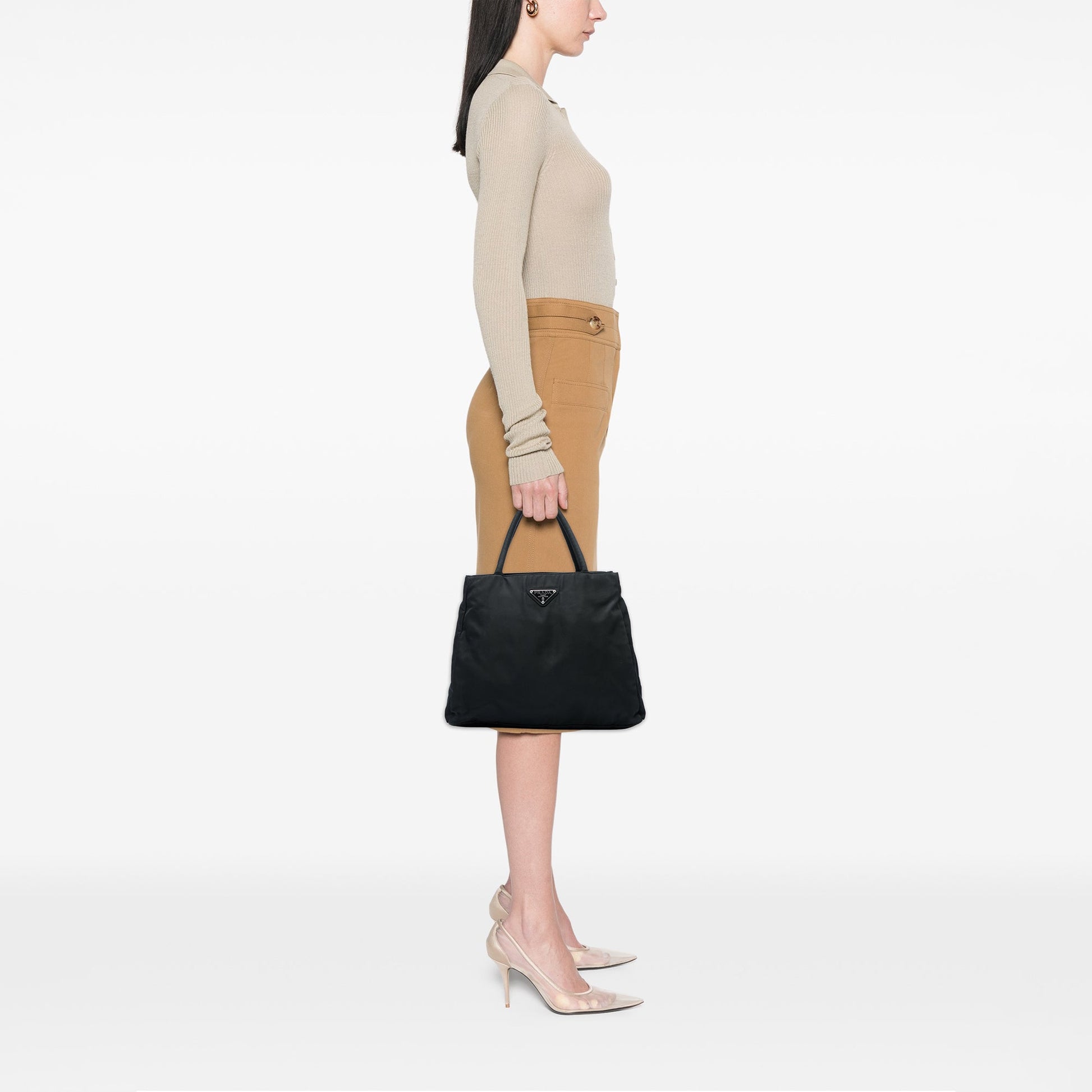 Prada Tessuto City Tote