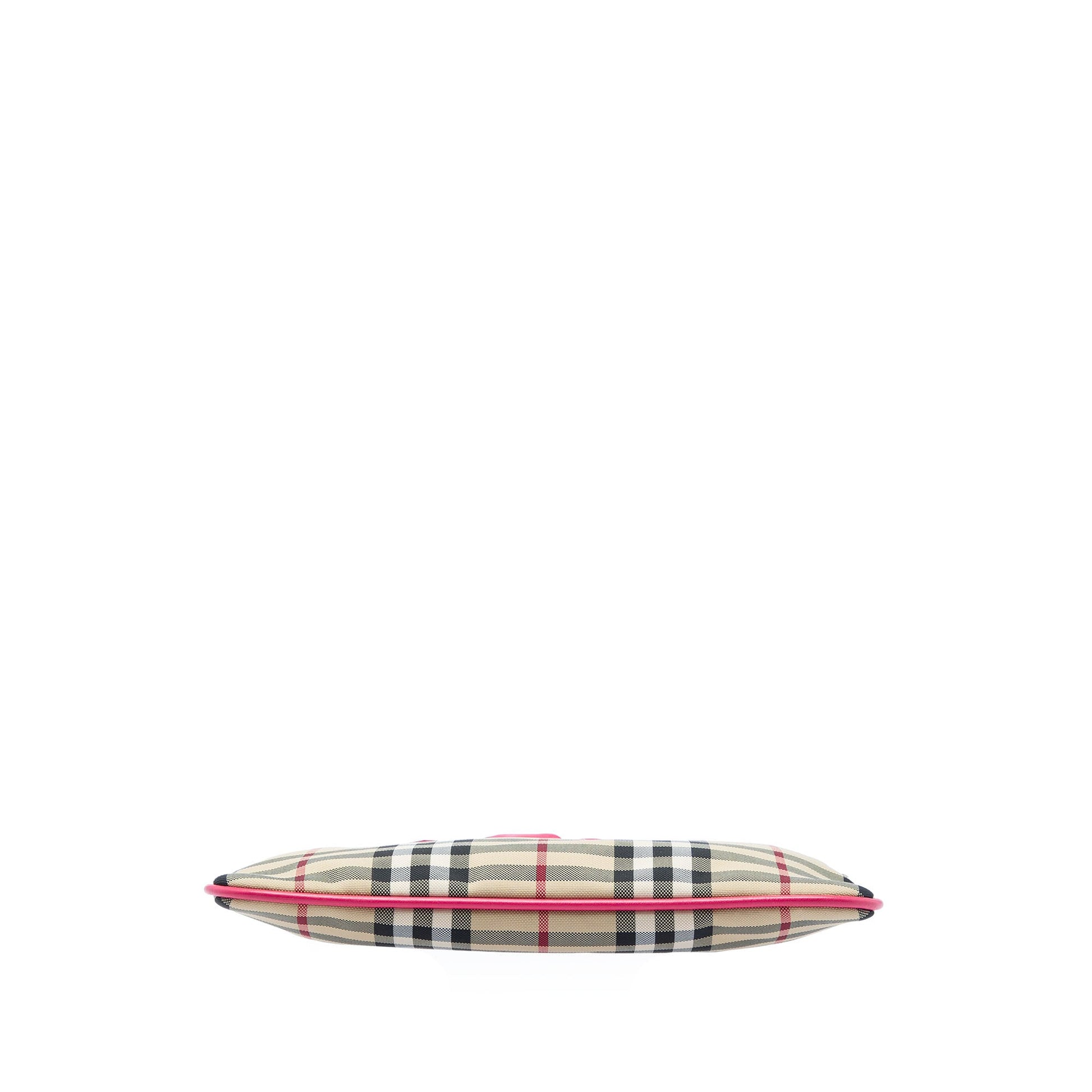 Burberry Haymarket Check Nylon Peyton Bow Tie Crossbody