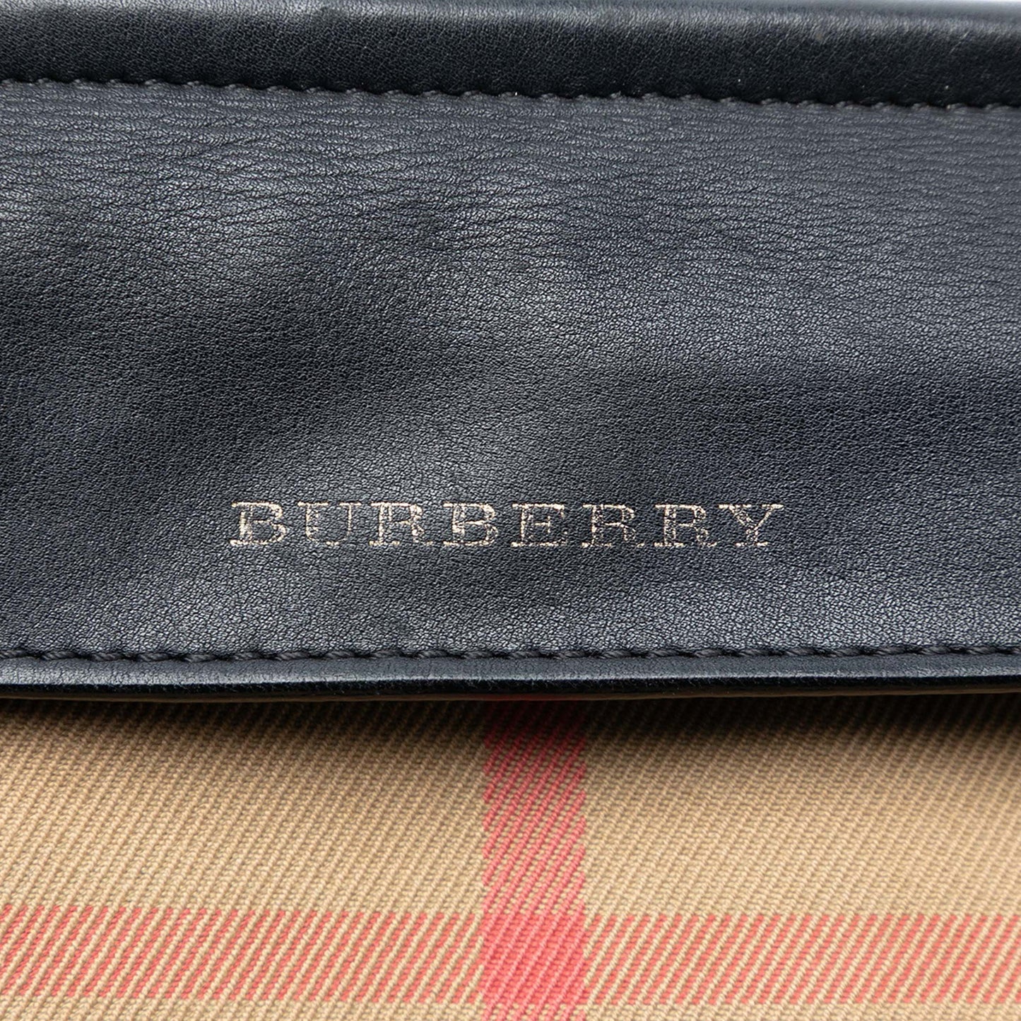 Burberry House Check Canvas and Leather Crossbody